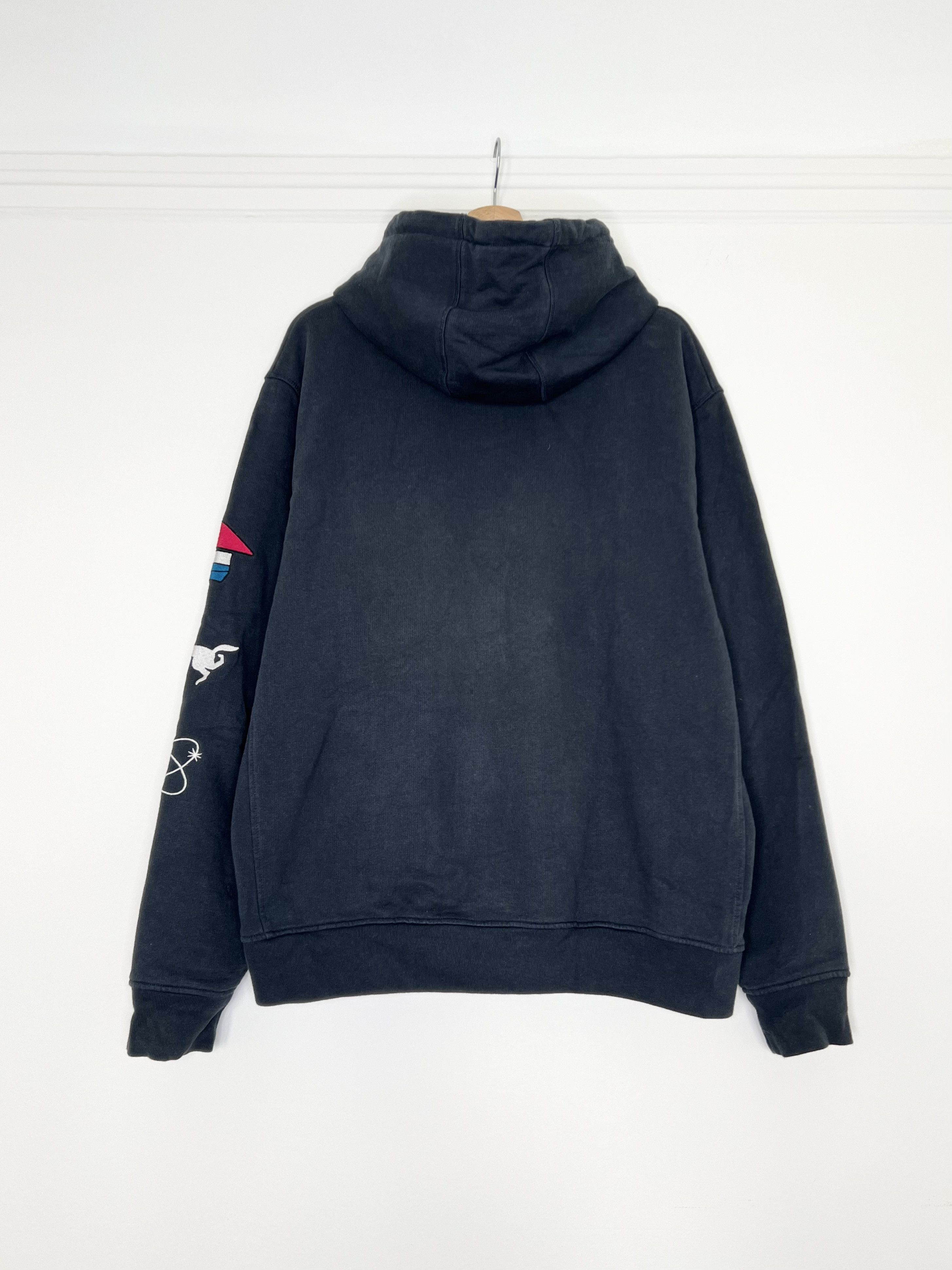 By Parra By Parra Paper Dog Systems Hooded Sweatshirt Navy Size L Size US L / EU 52-54 / 3 - 2 Thumbnail