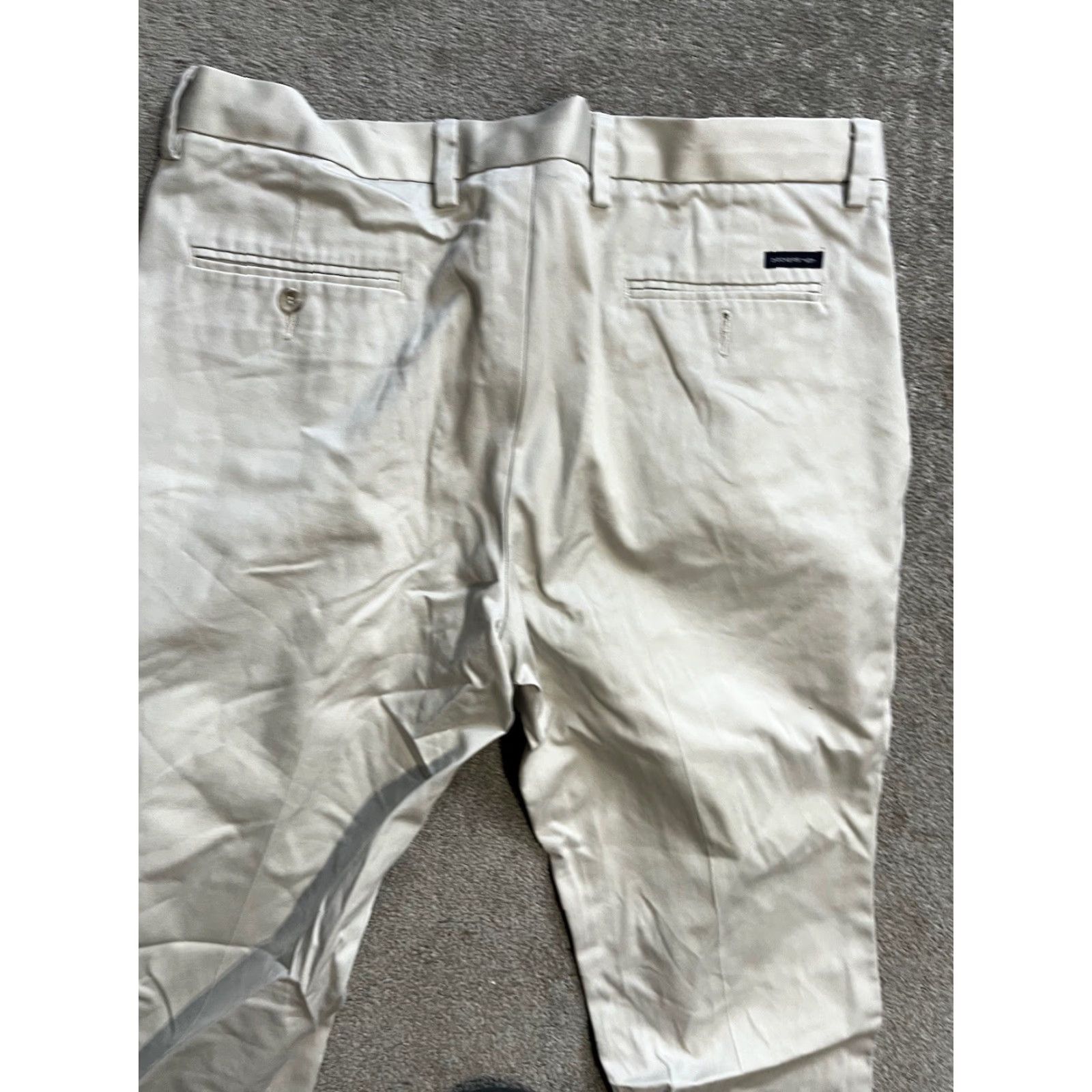 Dockers DOCKERS Classic Fit Pleated Dress Pants 38x26 Beige Vintage Khaki Brand DOCKERS Fit Classic Size 38 Inseam 26 in 100% Cotton Chinos Pants Leather? Size US 38 / EU 54 - 2 Thumbnail