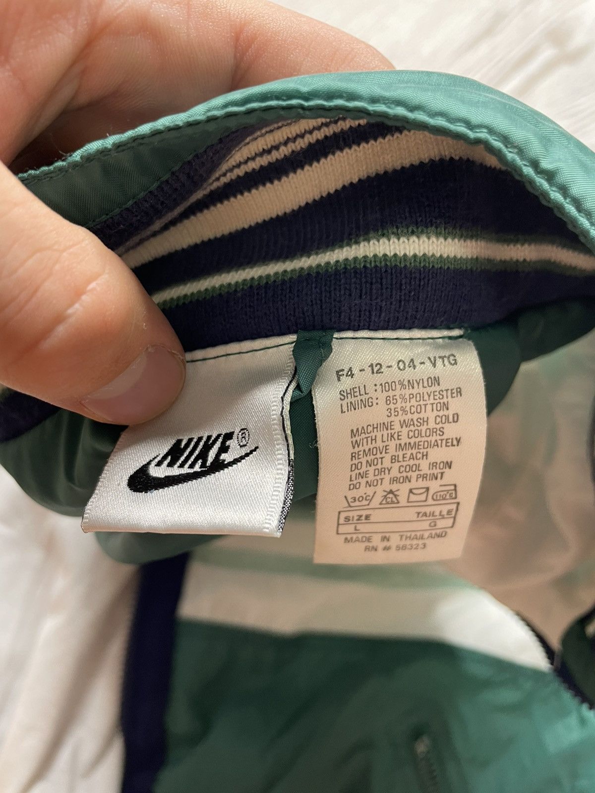 Nike × Vintage Vintage Nike USA Track Jacket size L Size US L / EU 52-54 / 3 - 11 Thumbnail