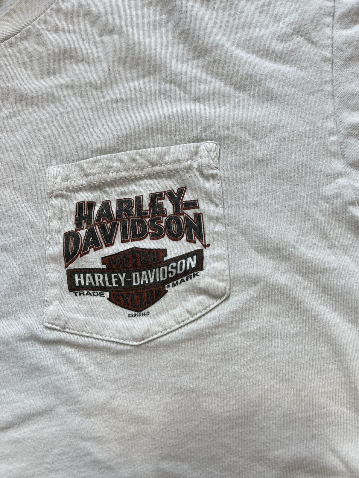Harley Davidson Tshirt Harley Davidson Chambersburg white Size US XL / EU 56 / 4 - 7 Thumbnail
