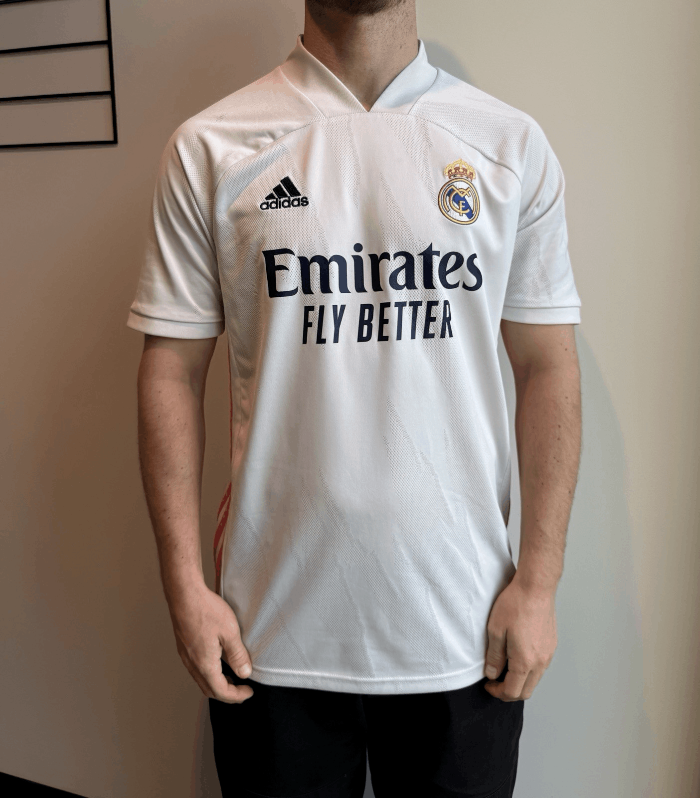 Adidas Fc Real Madrid 2020 2021 Home Jersey T-Shirt Soccer Football Size US M / EU 48-50 / 2 - 1 Thumbnail