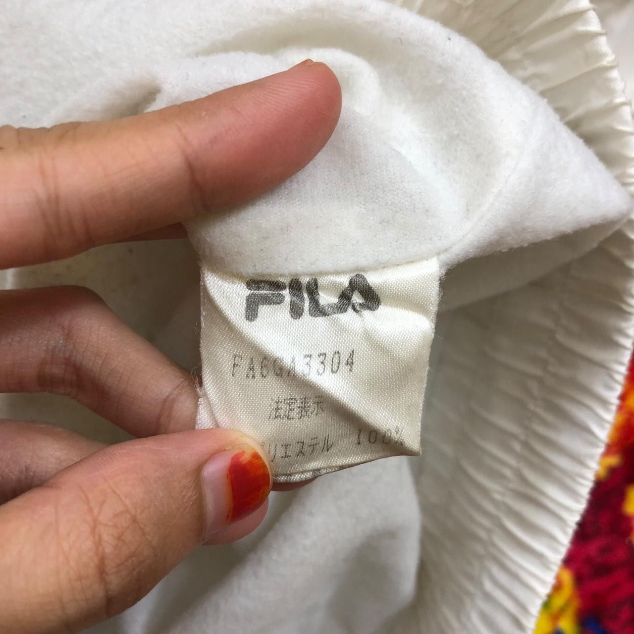 Fila Vintage 90’ FILA MODA ITALIA Sports Windbreaker Jacket Size L / US 10 / IT 46 - 6 Thumbnail