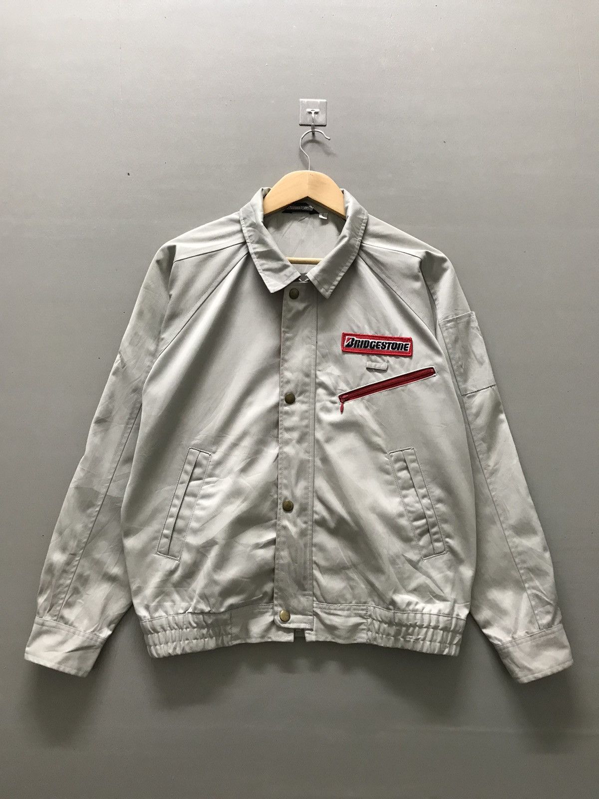 image of Bridgeston Racing Workwear Jacket in Brown, Men's (Size Large)
