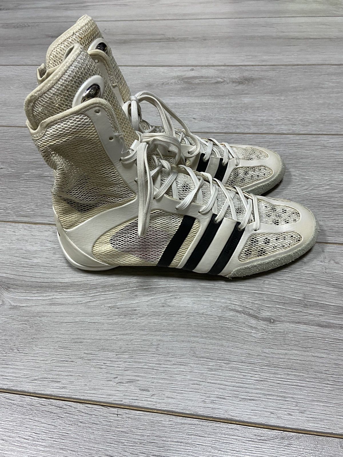 Adidas Adidas boxing high mesh sneakers boots Size US 8.5 / EU 41-42 - 7 Thumbnail