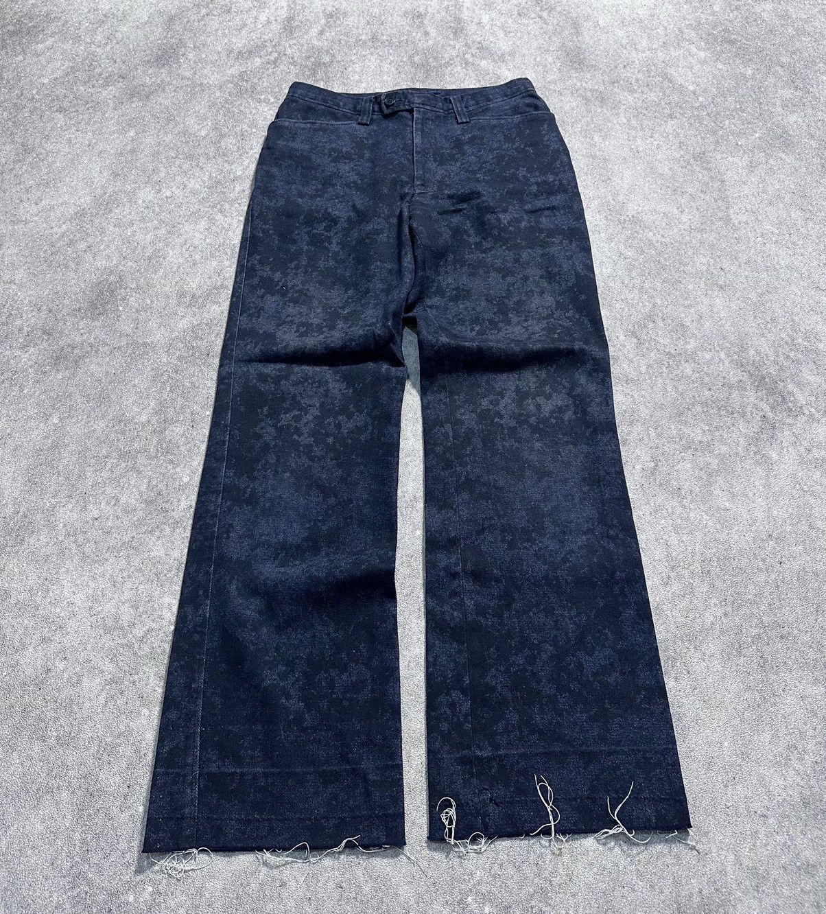 Tornado Mart Tornado mart stretch flare Denim Pants Size US 29 - 1 Thumbnail