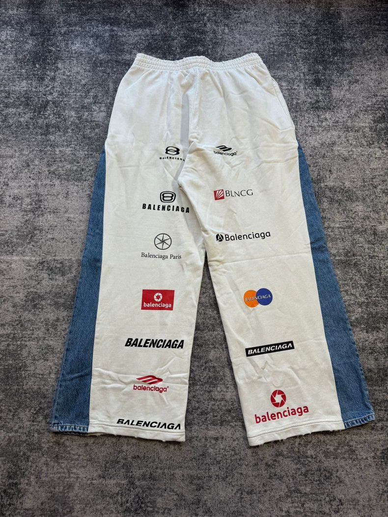 Balenciaga Balenciaga size XS Racing series logo sports pants Size US 27 - 2 Thumbnail