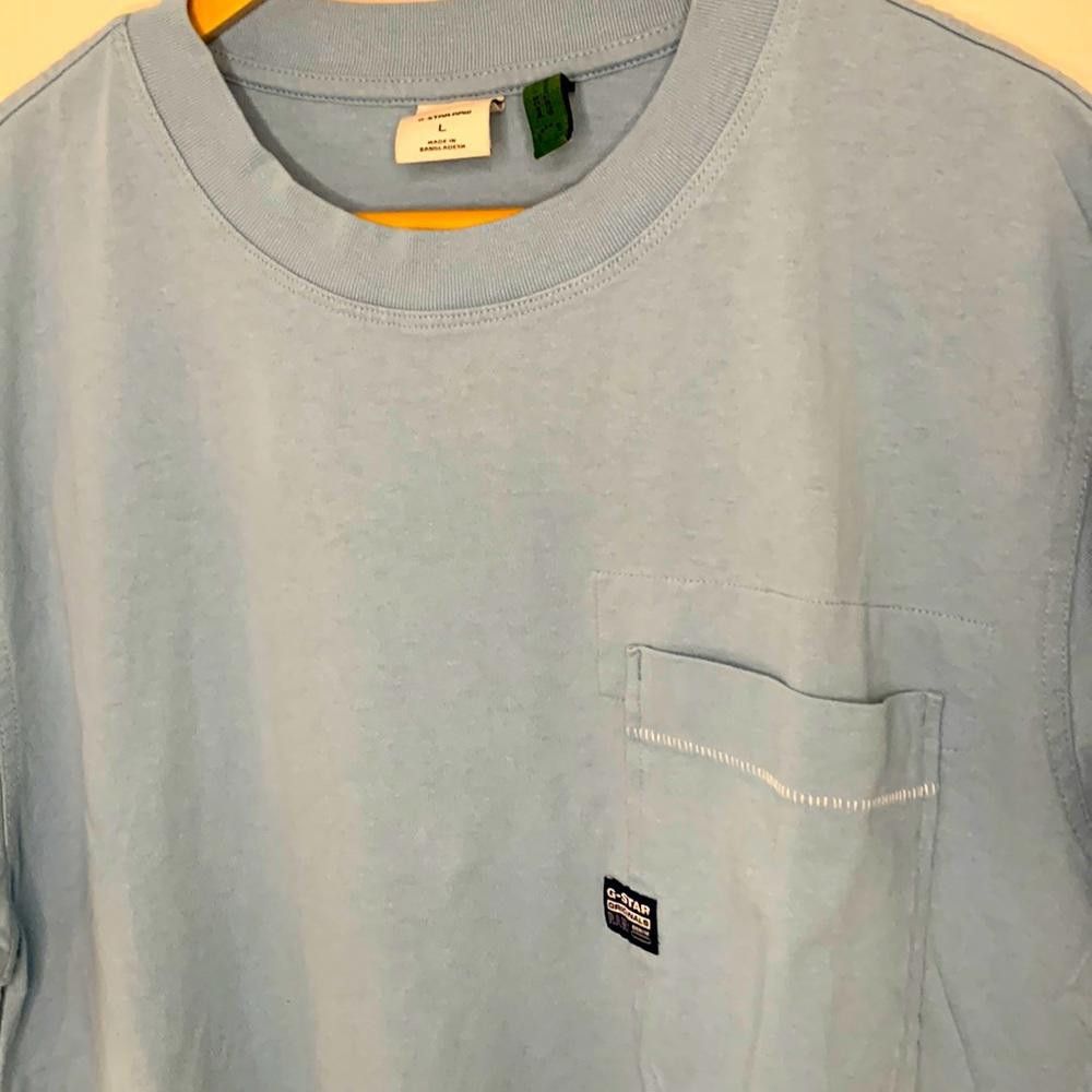 Designer G-Star RAW -Pocket Loose T-Shirt- Large - 100% ctn Size US L / EU 52-54 / 3 - 1 Thumbnail