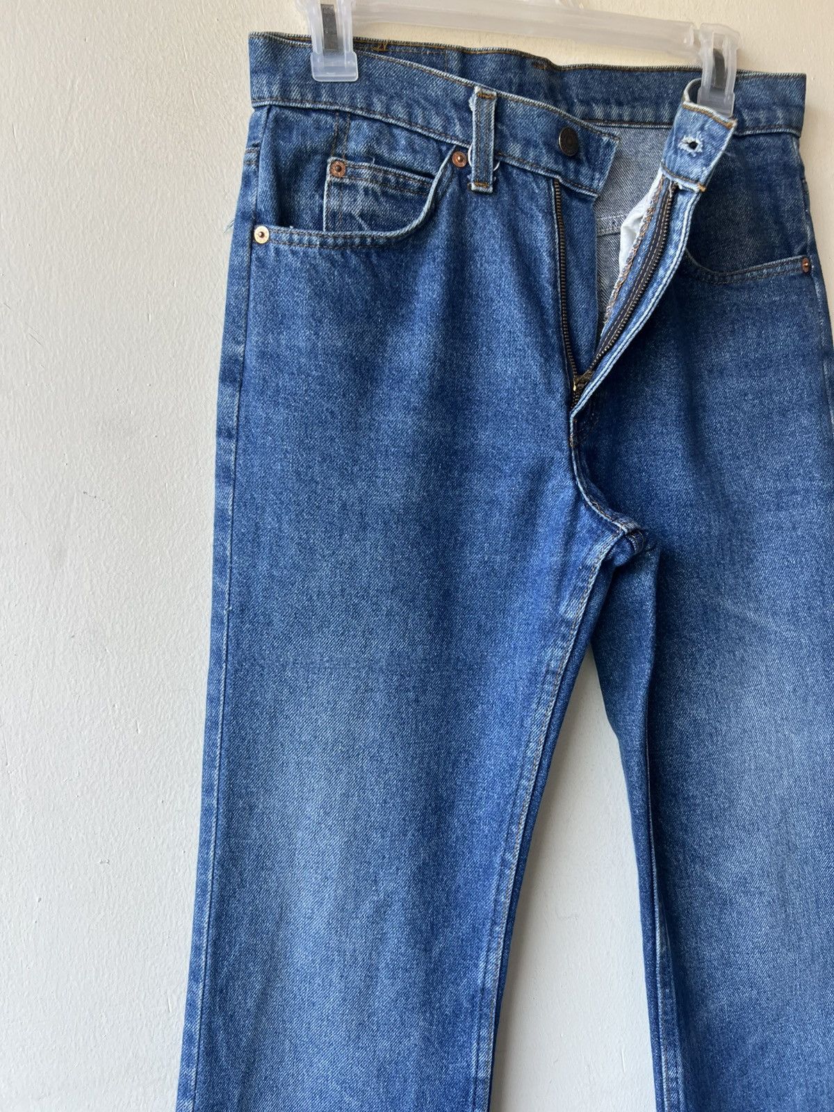 Vintage Vintage 80s Levi’s 517 Orange Tab Denim Bootcut Jeans Size US 29 - 11 Thumbnail