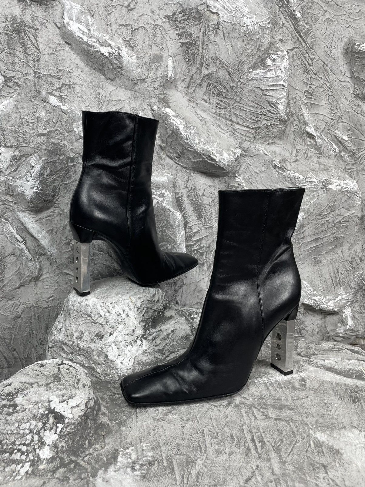 Rick Owens Vintage Y2K Grunge Heels Maison Margiela Rick Owens Style Size US 8.5 / IT 38.5 - 2 Thumbnail