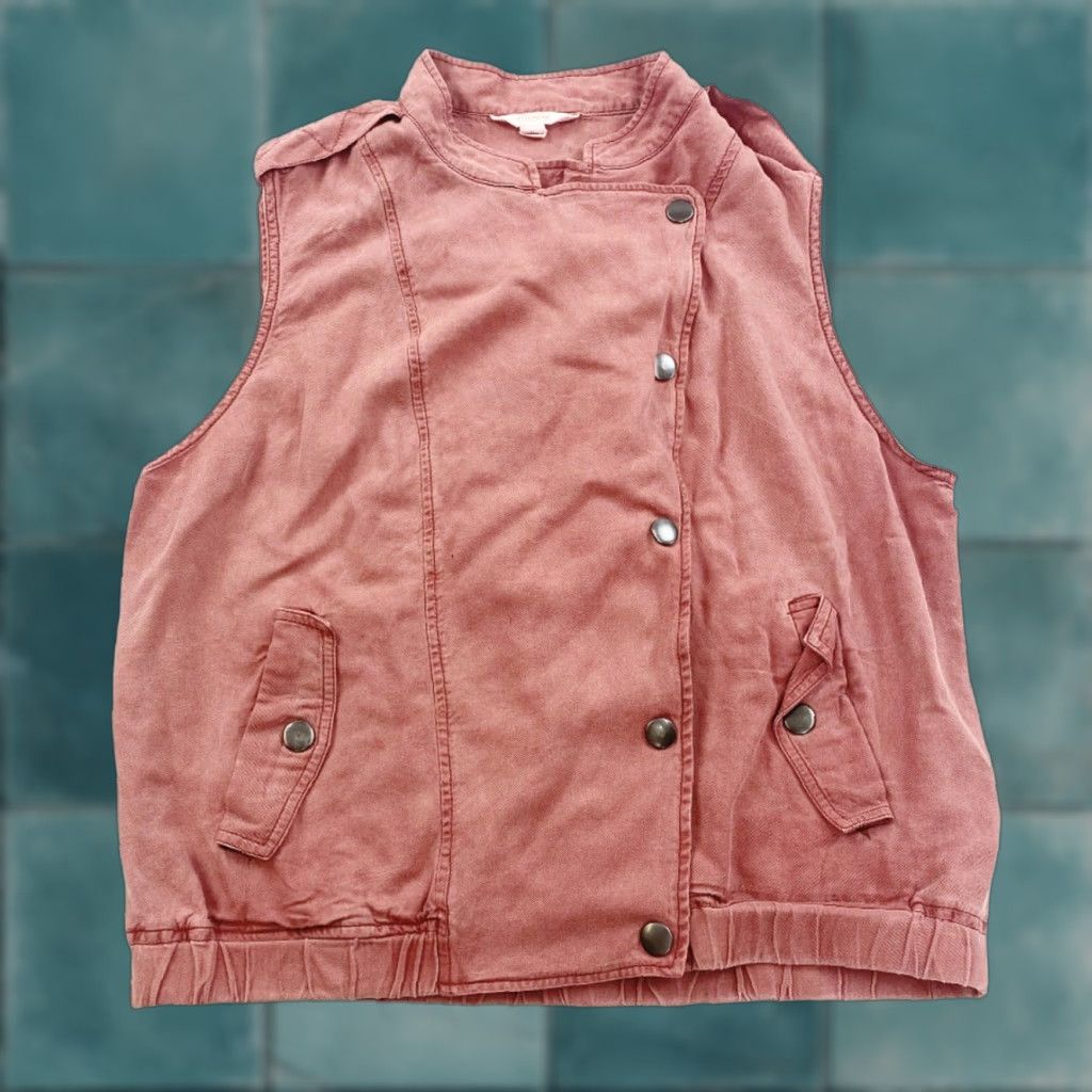 Pinko VINTAGE? Sun & Shadow Vest Womens XL Pink Size XL / US 12-14 / IT 48-50 - 1 Thumbnail