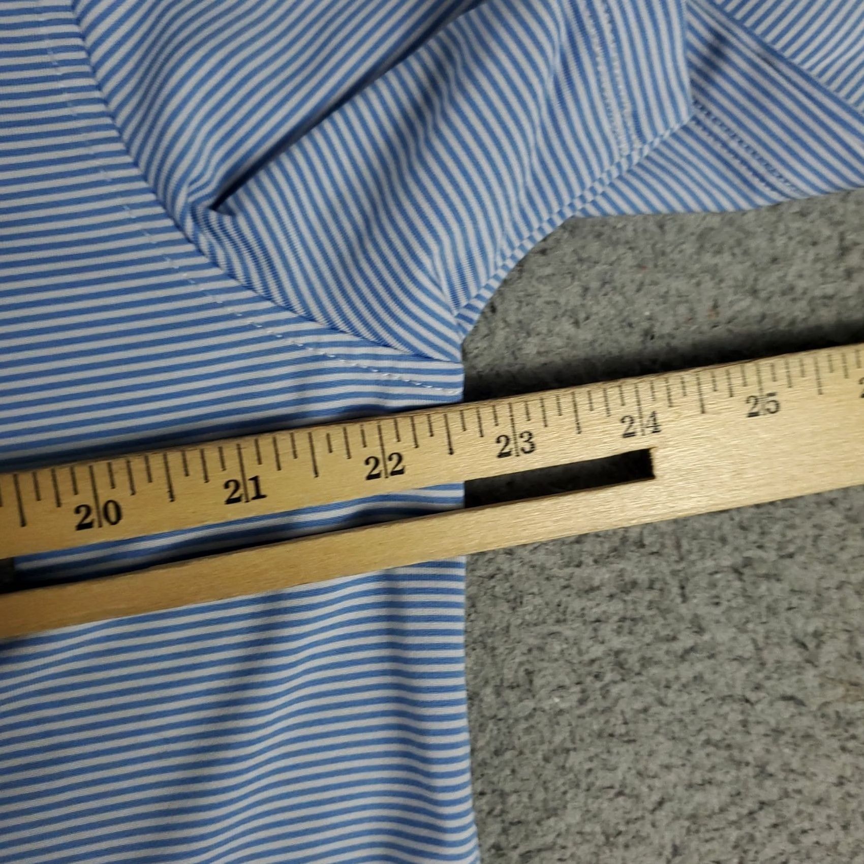 G/FORE G/FORE Polo Shirt Mens L Blue Striped Short Sleeve Golf Polo Shirt Mens Blue Striped Casual Sport Polo Size US L / EU 52-54 / 3 - 6 Thumbnail