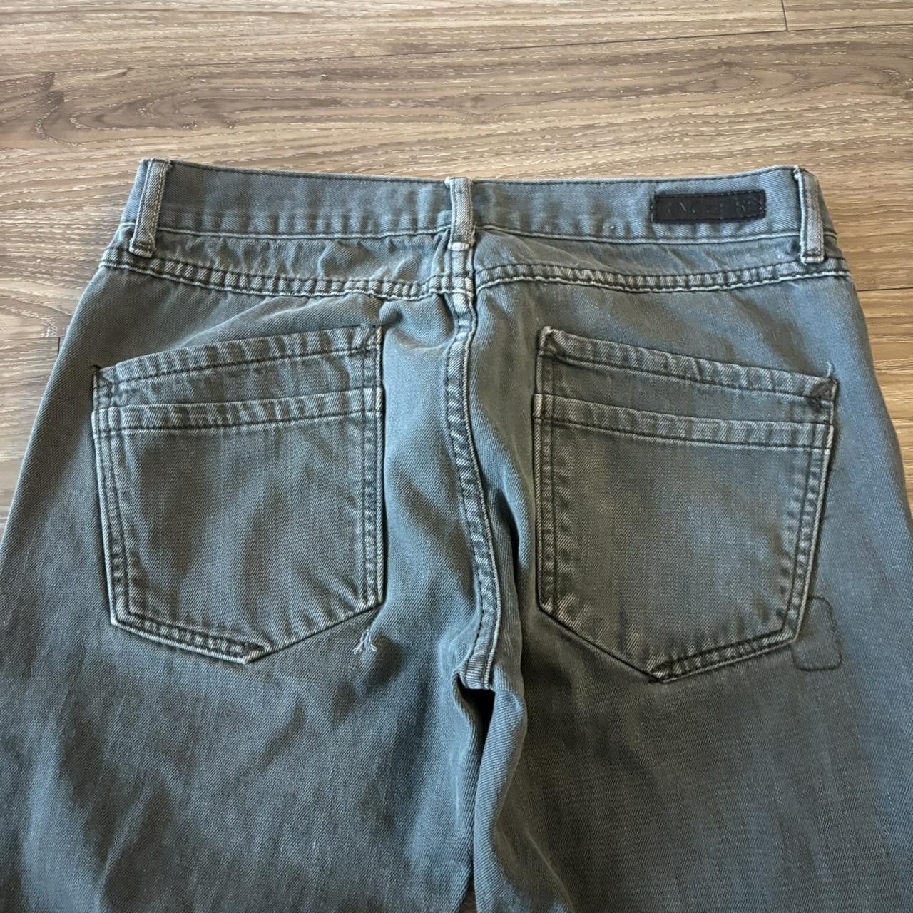 Vintage Crazy Vintage Y2K/2000s Grunge Dark Grey Slim Denim Jeans! 30x29 Size US 30 / EU 46 - 7 Thumbnail