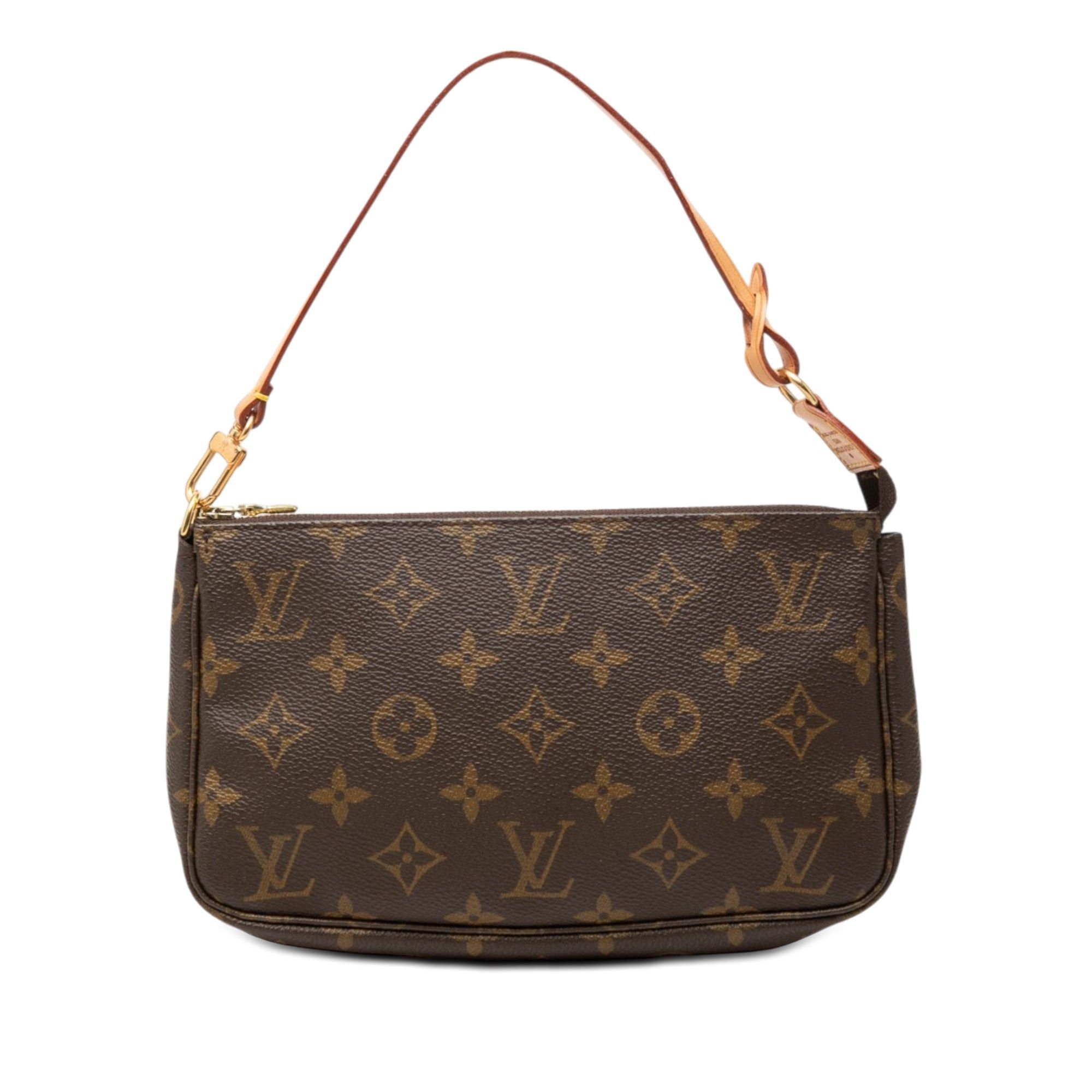 Pochette Accessoires in Brown, Women's
