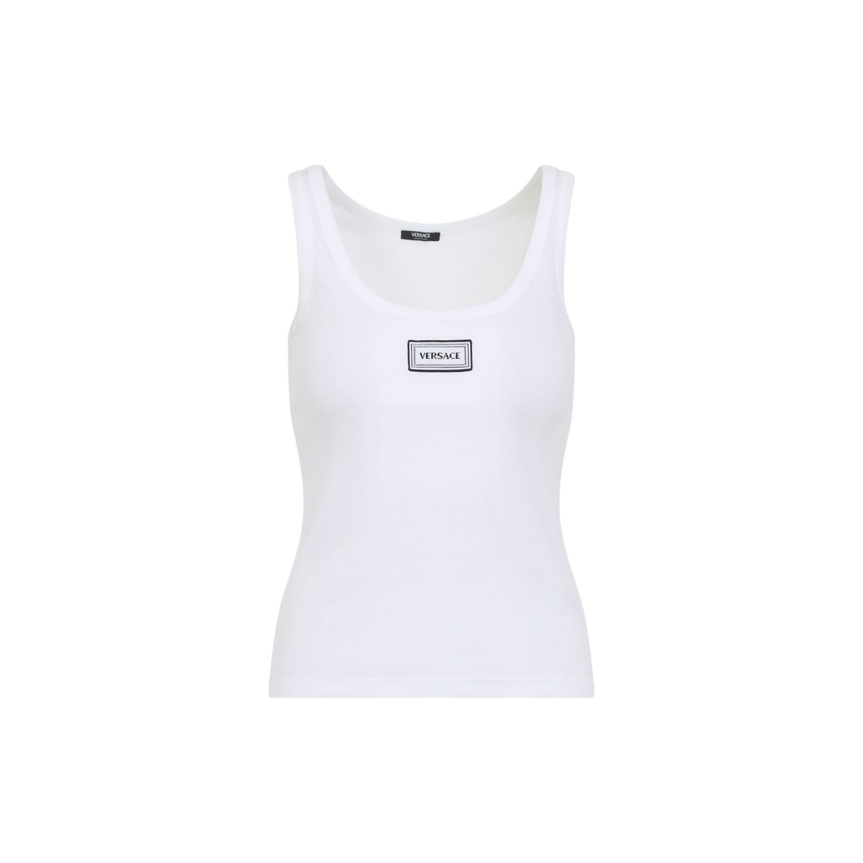 Versace Versace Cotton Tank Top Size XS / US 0-2 / IT 36-38 - 1 Thumbnail
