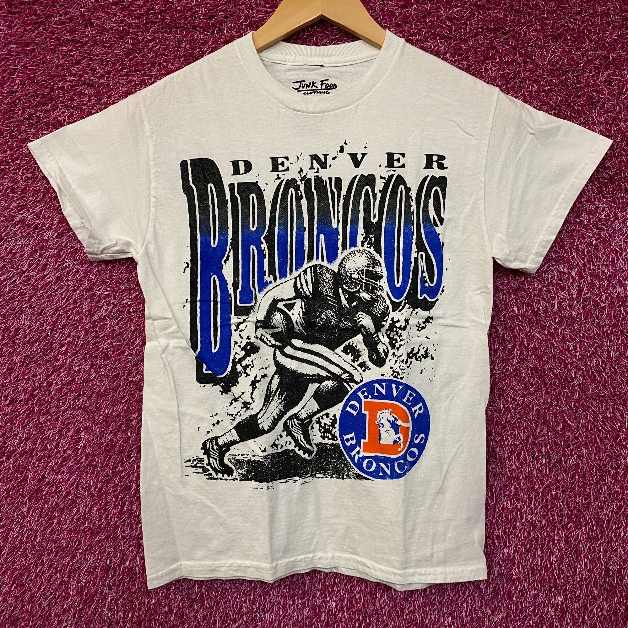 Junk Food Junk Food Clothing NFL Denver Broncos Rushing Flea Market T- Size US XS / EU 42 / 0 - 1 Thumbnail