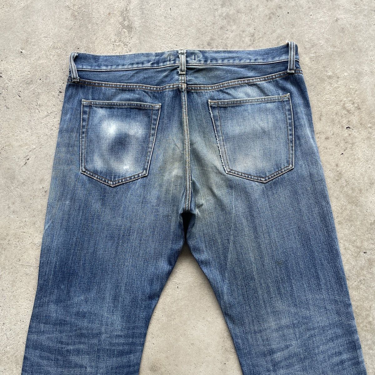 Japanese Brand W38💥 Vintage Japanese Faded Distressed Jeans Denim Pants Size US 38 / EU 54 - 8 Thumbnail