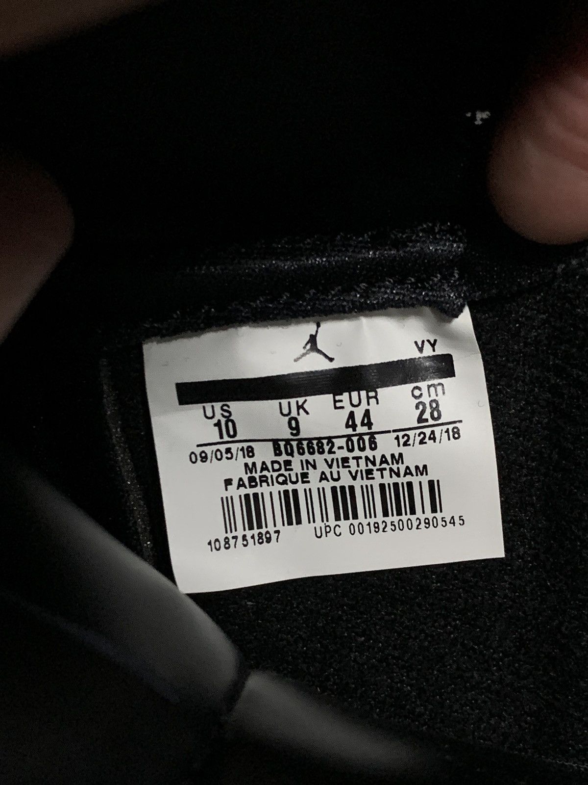 Nike Air Jordan 1 High OG Defiant Size 10 Size US 10 / EU 43 - 6 Thumbnail