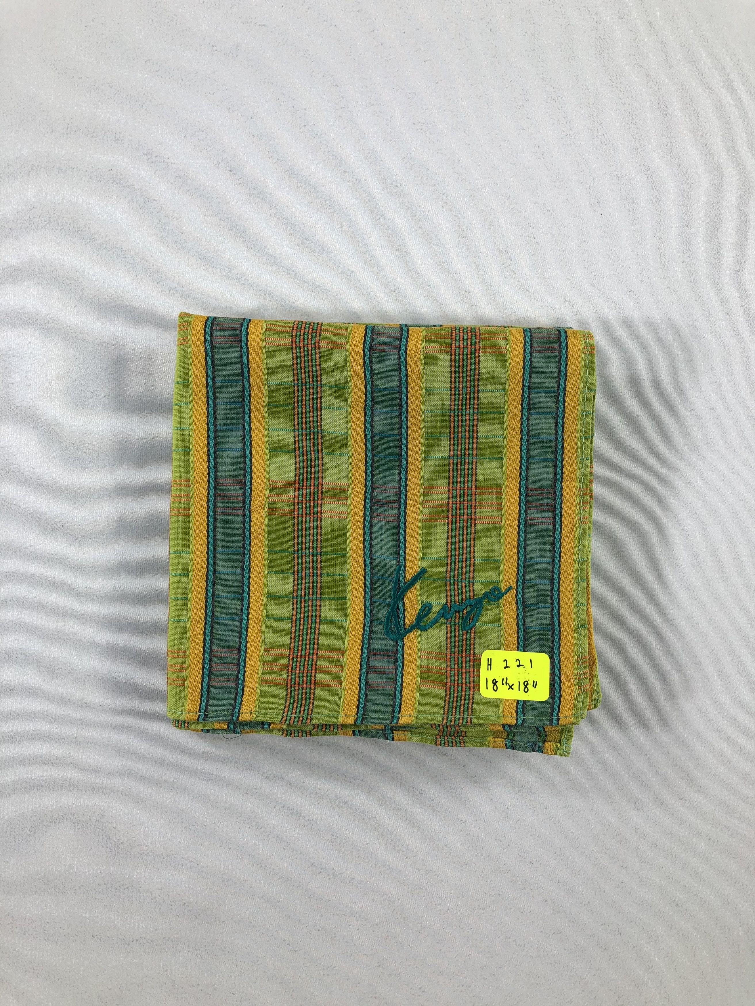 Kenzo × Vintage Kenzo Handkerchief / Bandana / Neckerchief / Babushka Size ONE SIZE - 4 Thumbnail
