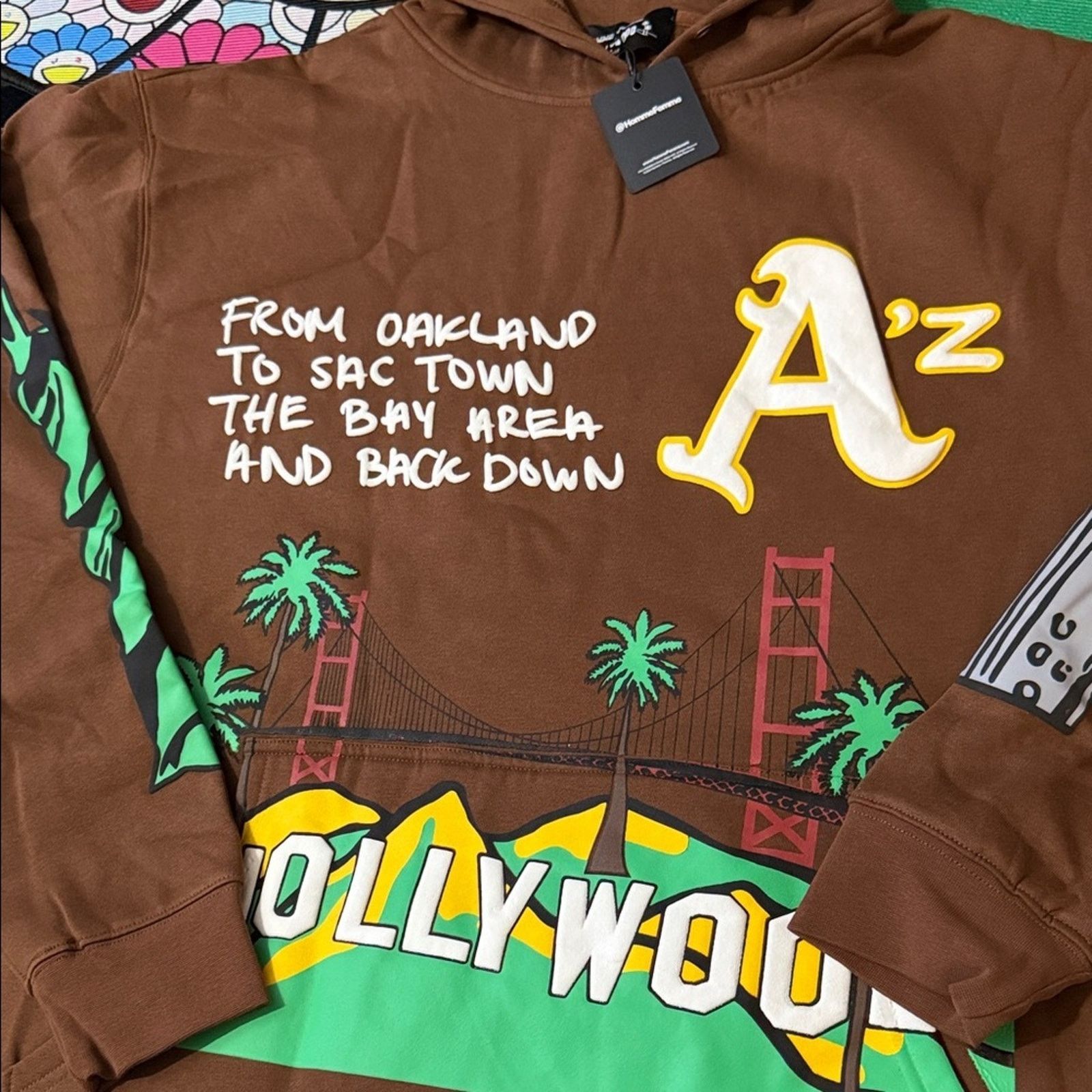 Homme + Femme La HOMME FEMME CALI TO NYC HOODIE CHOCOLATE Size US L / EU 52-54 / 3 - 4 Thumbnail