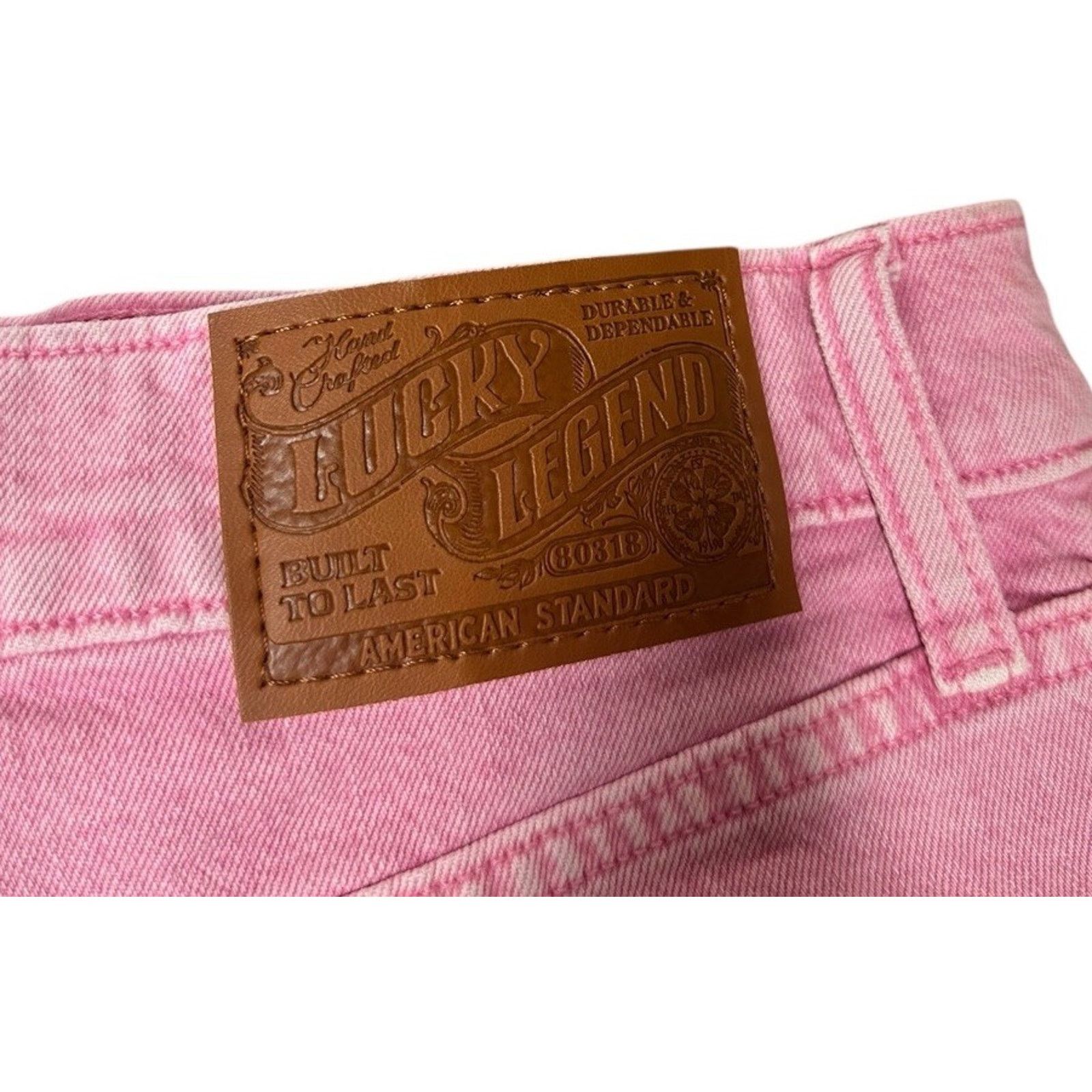 Lucky Brand Lucky Brand AC DC High Rise Mom Pink Denim Jean Shorts 2/26 Size 26" / US 2 / IT 38 - 11 Thumbnail