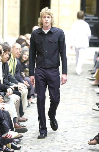 Junya Watanabe Junya Watanabe - S/S 02 - Poem Side-Print Trousers Size US 30 / EU 46 - 1 Thumbnail