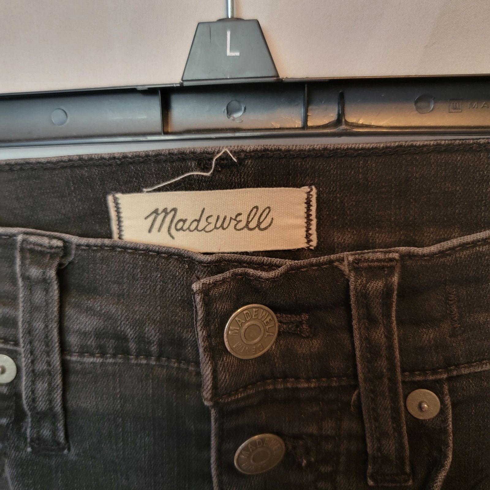 Madewell Madewell Black Skinny Jeans Size 25 Size 25" / US 0 / IT 36 - 7 Thumbnail