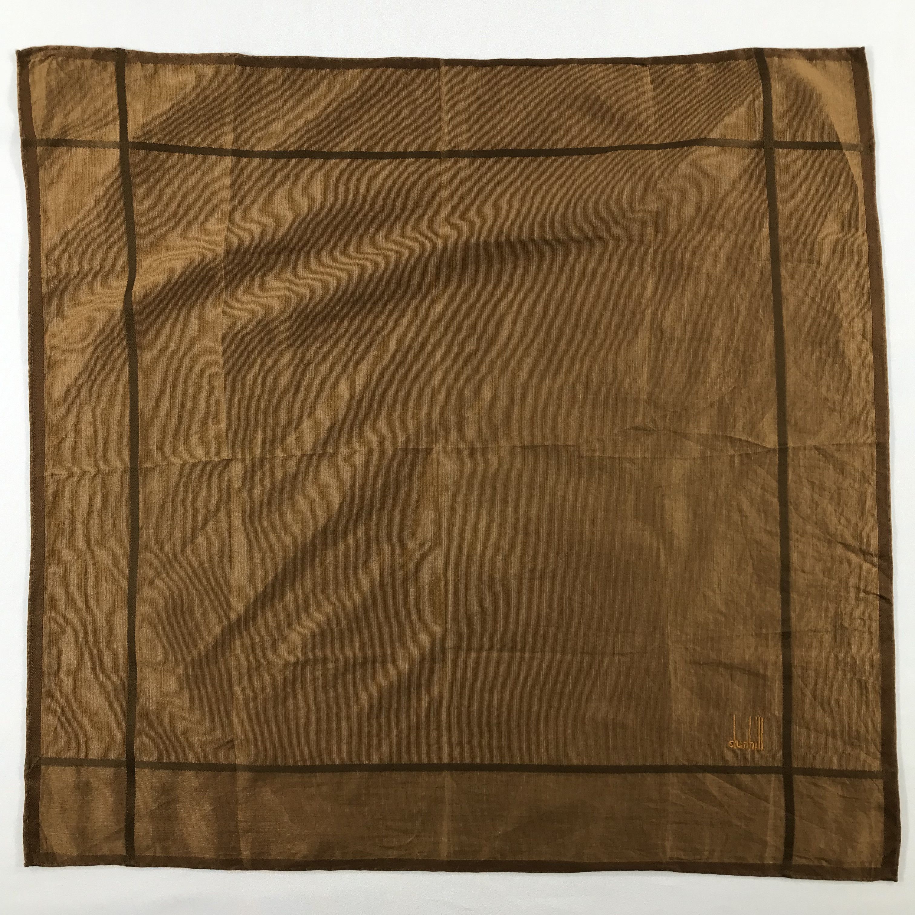Alfred Dunhill × Vintage Dunhill Bandana / Handkerchief / Neckerchief -S2470 Size ONE SIZE - 1 Thumbnail