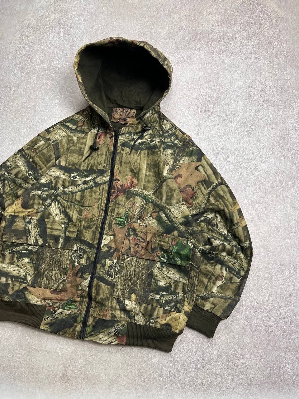 Realtree Vintage Realtree 3D Camo Boxy Zip Active Jacket L Size US L / EU 52-54 / 3 - 3 Thumbnail