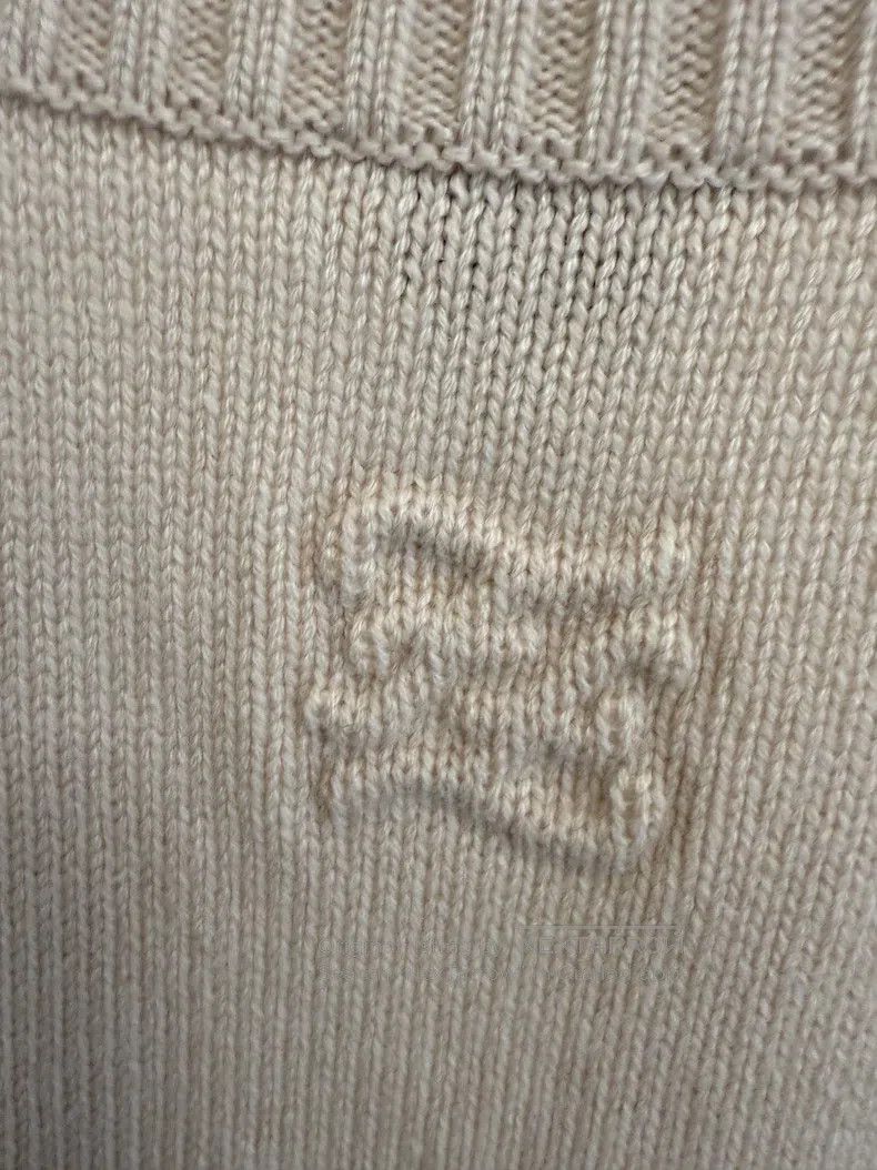 Fendi Fendi Cashmere Sweater, Elegant Apricot Pink Size XS / US 0-2 / IT 36-38 - 4 Thumbnail