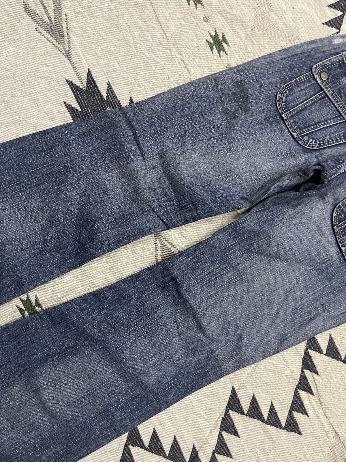 Levi's 2000s LEVIS WASHABLE FLARE JEANS Size 29" - 15 Thumbnail