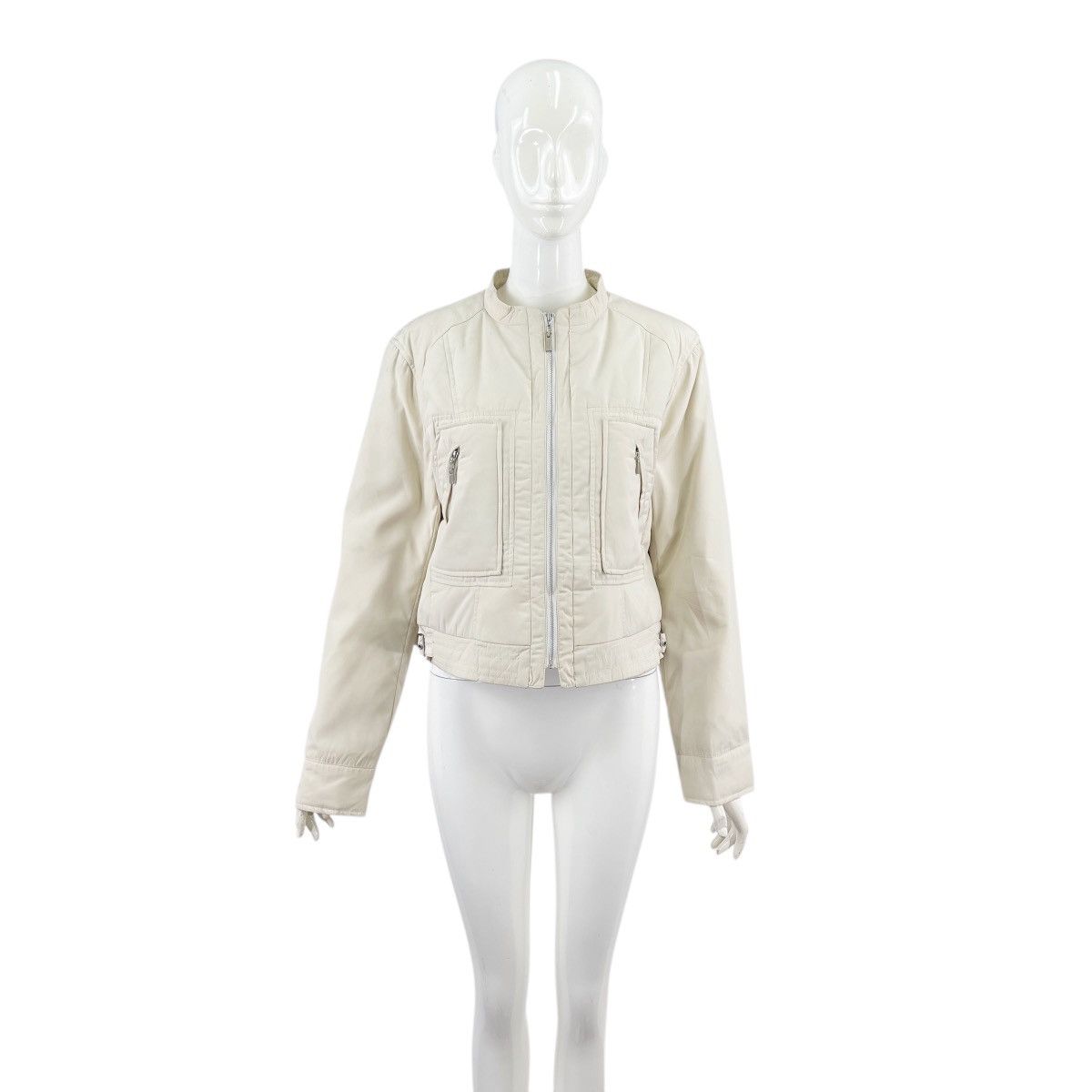 Christian Aujard Paris Cropped Bomber Jacket