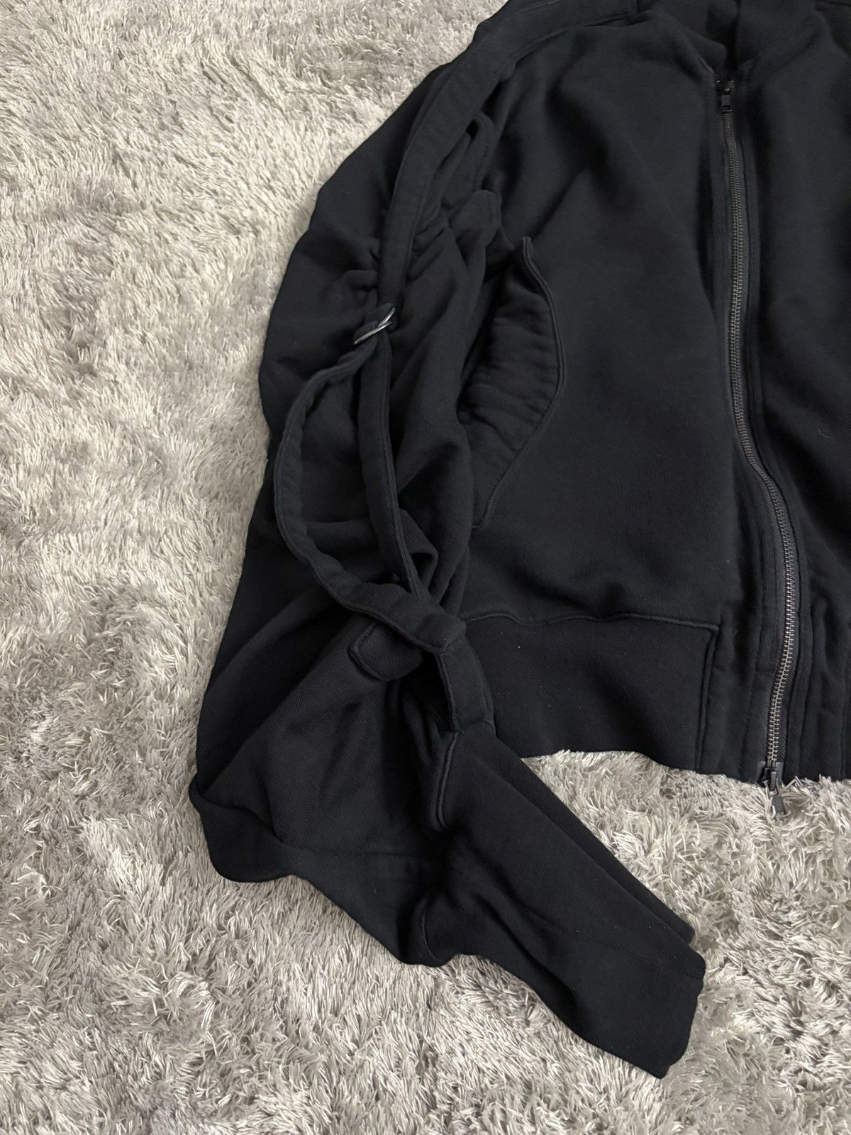 Ann Demeulemeester ANN DEMEULEMEESTER BONDAGE BOMBER Size US M / EU 48-50 / 2 - 3 Thumbnail
