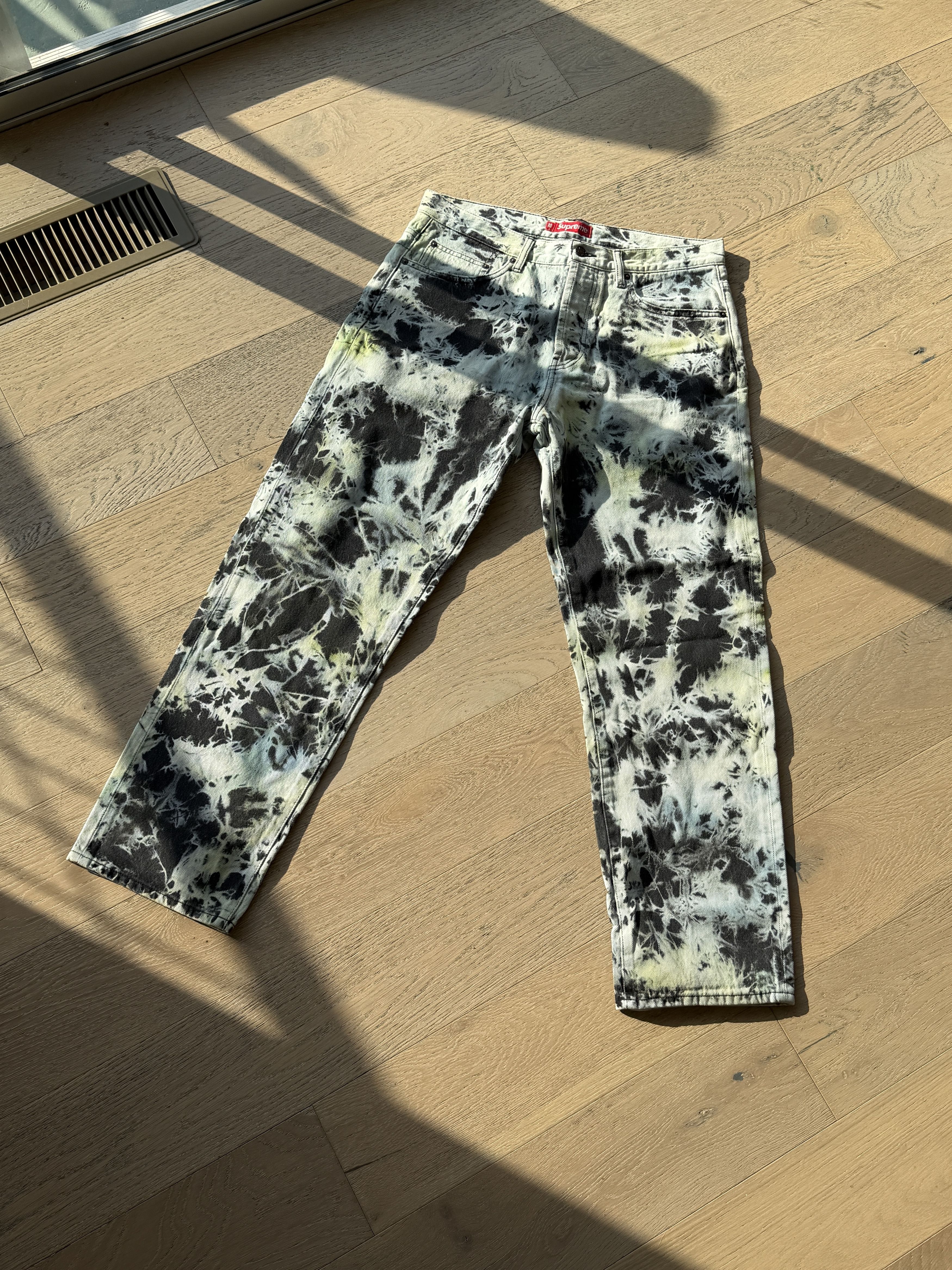 Supreme Supreme Tie Dye Regular Jeans Size US 32 / EU 48 - 2 Thumbnail