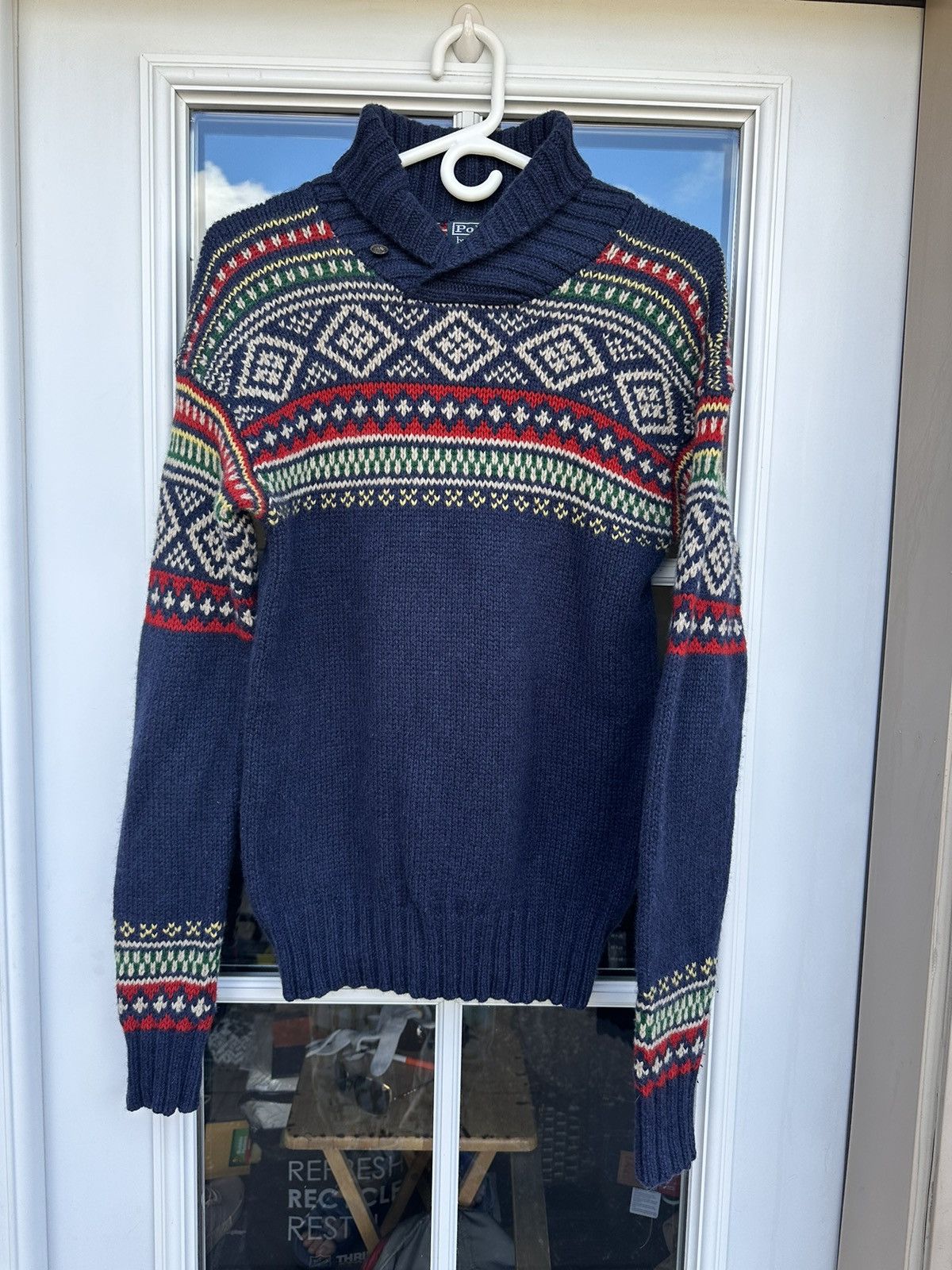 Japanese Brand × Polo Ralph Lauren × Ralph Lauren Gorgeous Rare Ralph Lauren Polo Cashmere Merino Knit Sweater Size US M / EU 48-50 / 2 - 2 Thumbnail