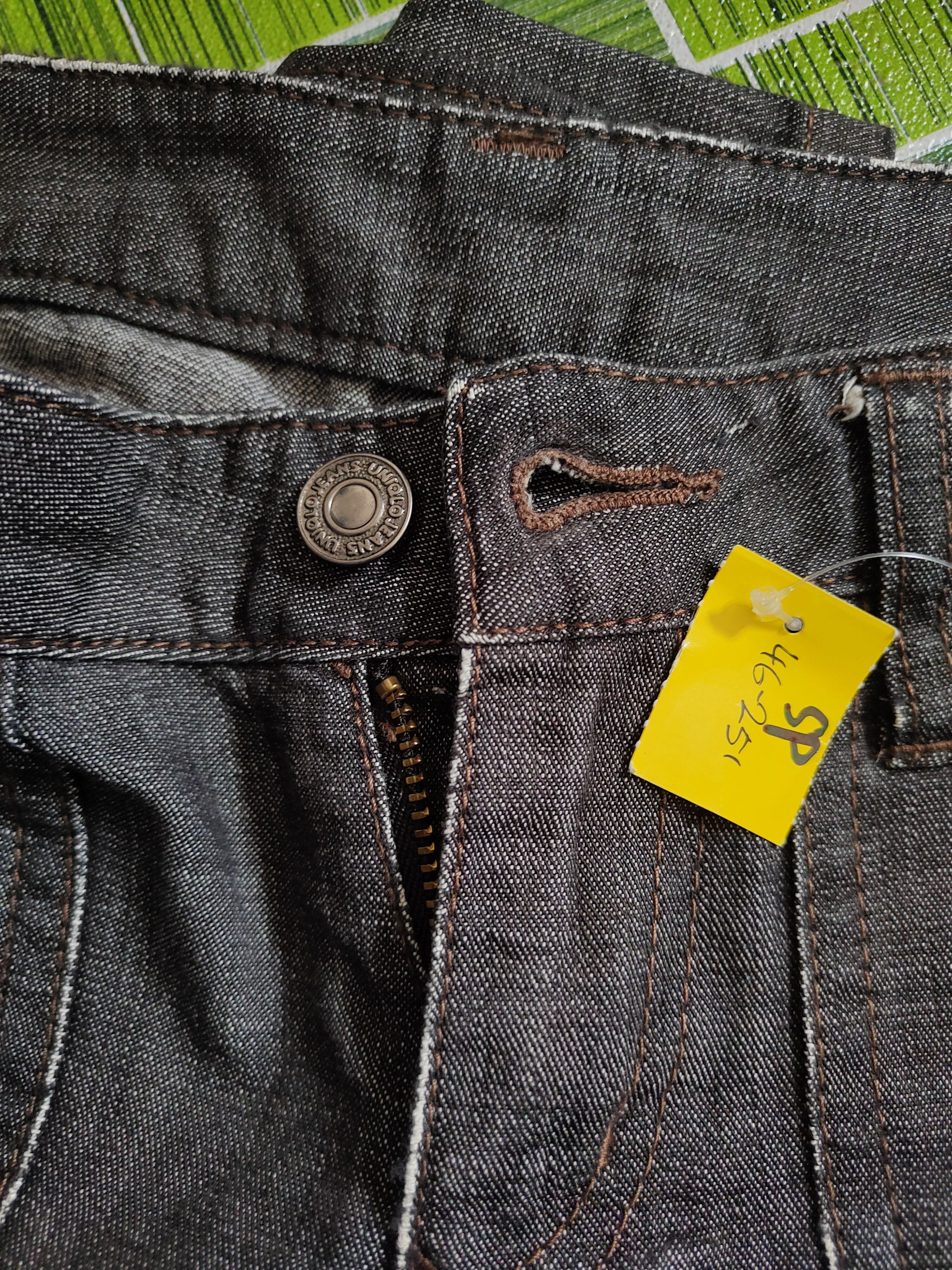 Japanese Brand DL Uniqlo Black Distressed Ripped Soft Jeans #sp46-251T Size 27" / US 4 / IT 40 - 14 Thumbnail