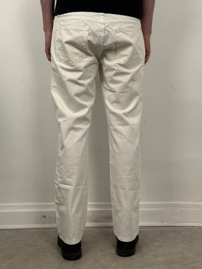 Prada SS2009 Prada White Classic Denim Jeans Size US 32 / EU 48 - 4 Thumbnail