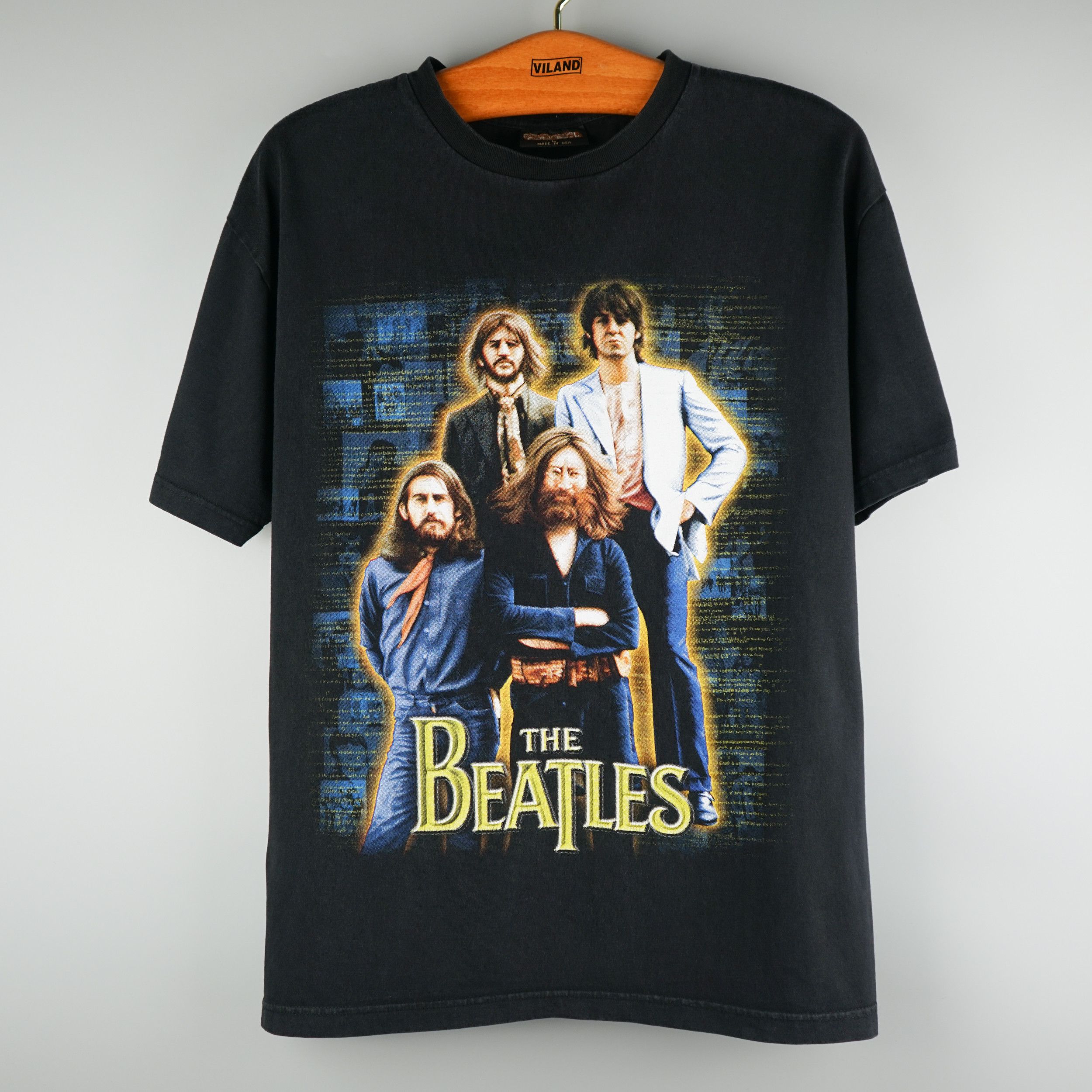 Band Tees × Vintage Vintage 1990s The Beatles T-Shirt Size US L / EU 52-54 / 3 - 1 Thumbnail