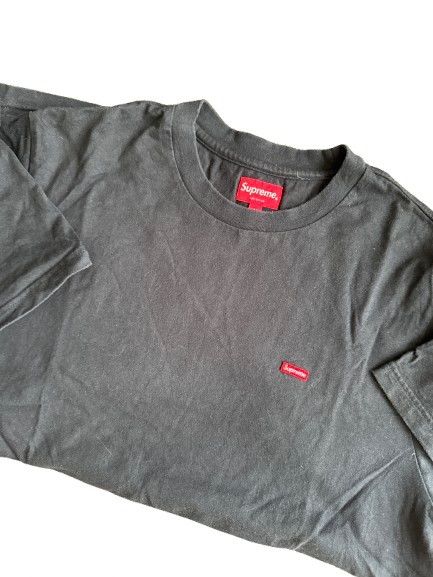 Supreme Supreme Small Box Logo Tee – Black Size US M / EU 48-50 / 2 - 1 Preview
