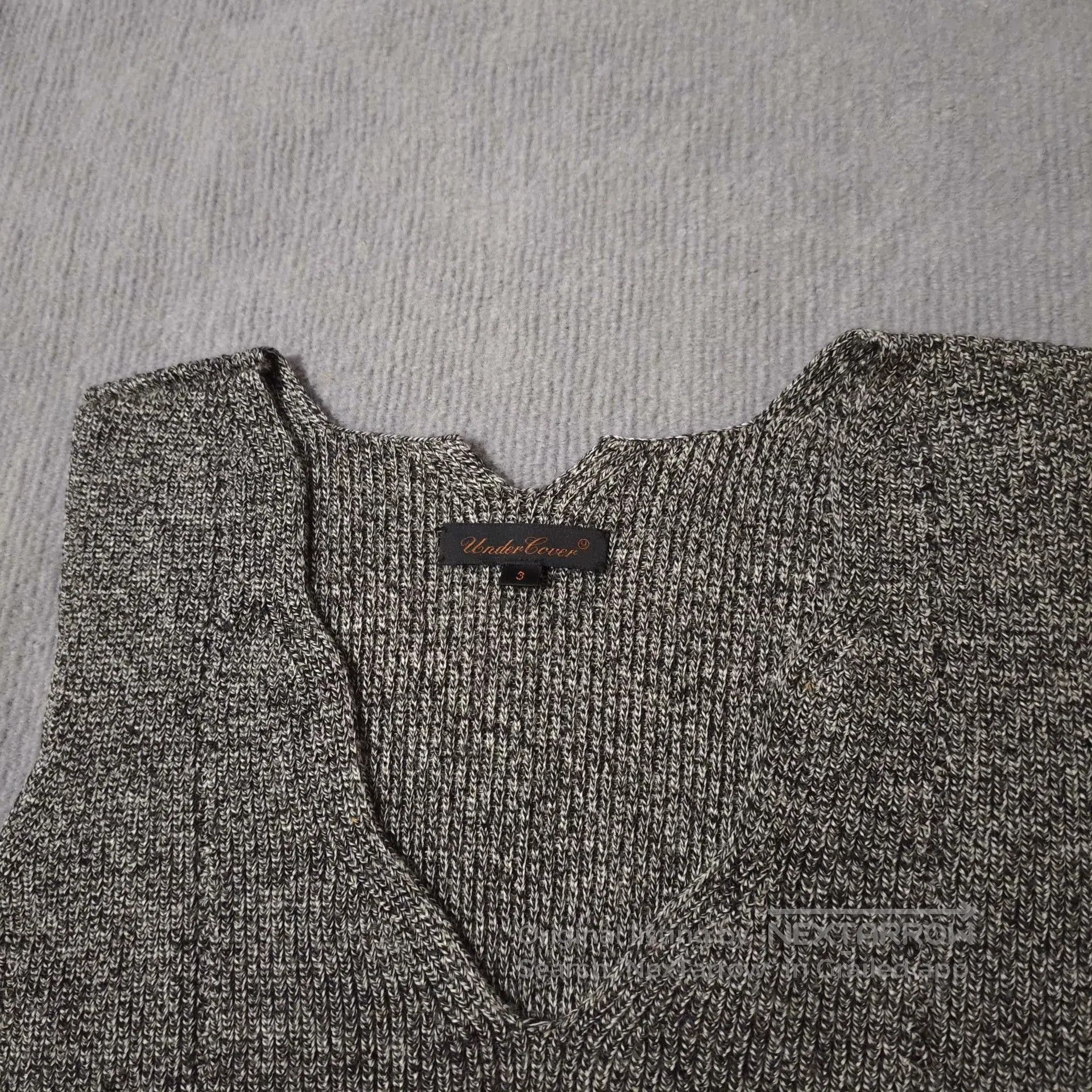 Undercover Undercover 07aw Purple Knit Vest. Size US L / EU 52-54 / 3 - 3 Thumbnail