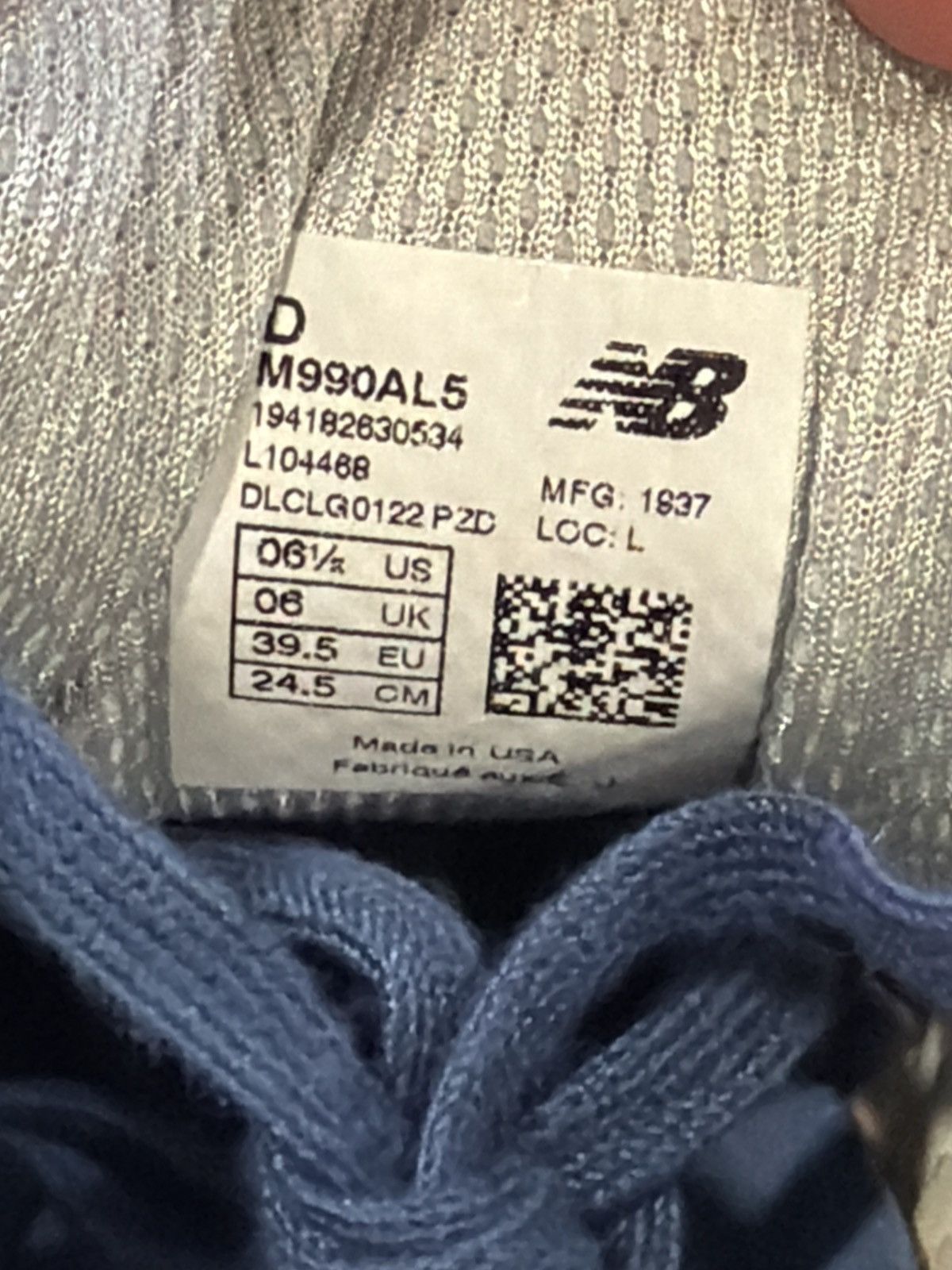Aime Leon Dore × New Balance New Balance x ALD 990 V5 “Botanical Green” Size US 6.5 / EU 39-40 - 7 Thumbnail