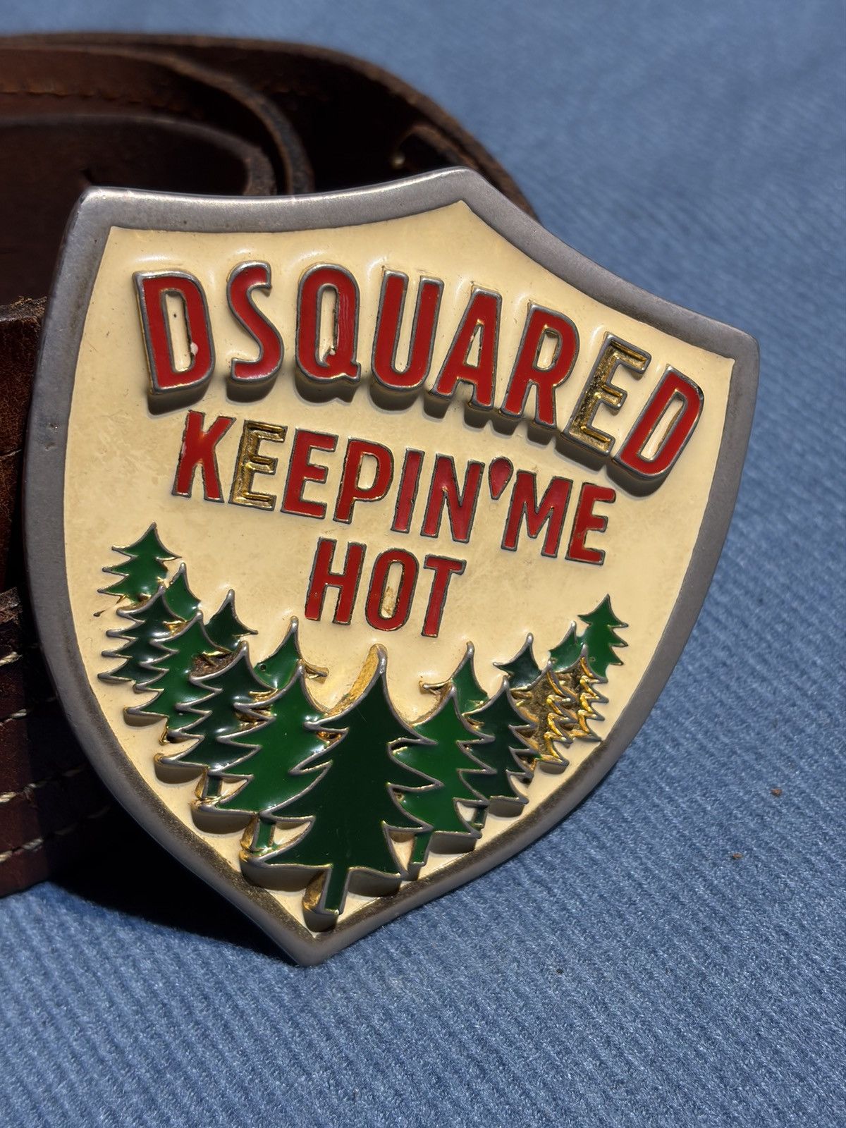Dsquared2 AW04 Dsquared2 Keeping Me Hot Canada Belts Size 44 - 2 Thumbnail