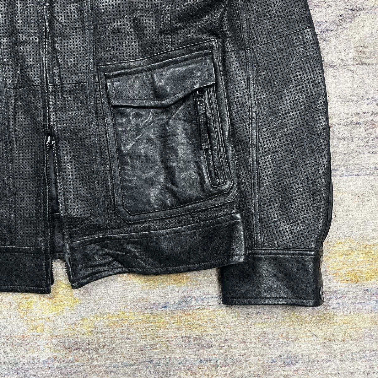 5351 POUR LES HOMMES × If Six Was Nine × Le Grande Bleu (L.G.B.) 5351 Pour Les Hommes rider leather jacket Size US M / EU 48-50 / 2 - 7 Thumbnail