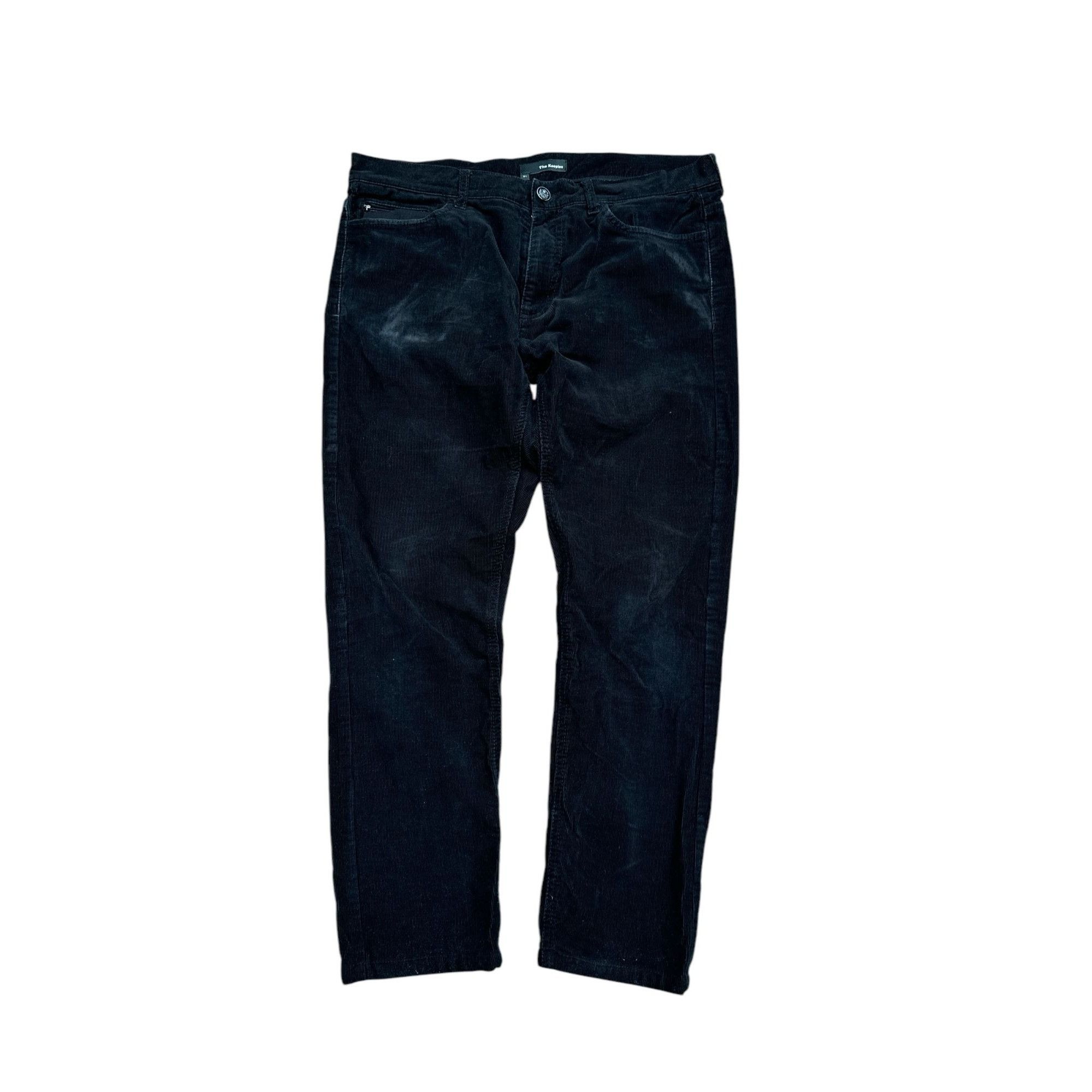 The Kooples Black Velvet Pants Size US 31 - 1 Thumbnail