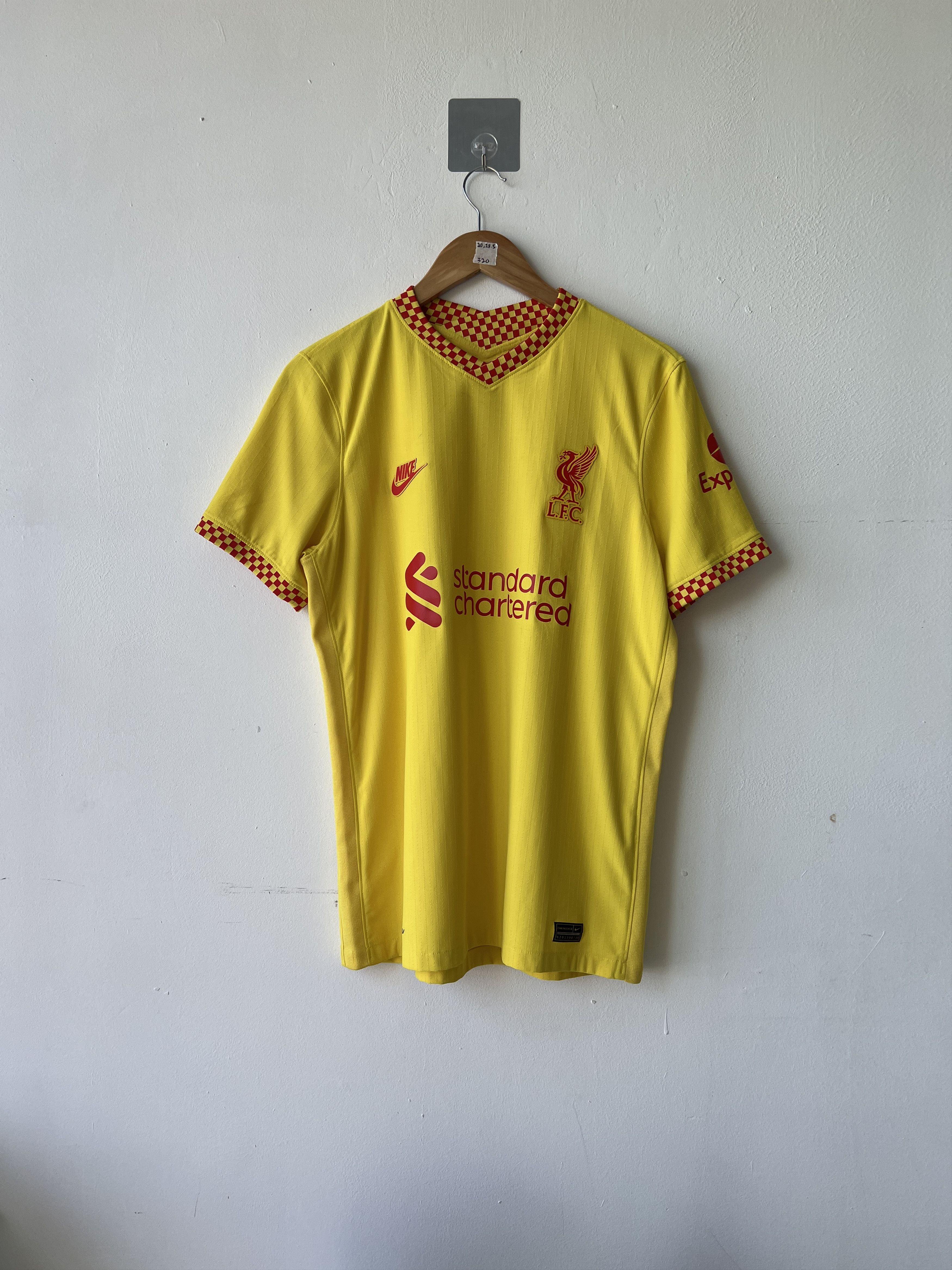Nike (M) Liverpool 2021-22 Third Kit Player Issue Diogo Jota #20 Size US M / EU 48-50 / 2 - 2 Thumbnail