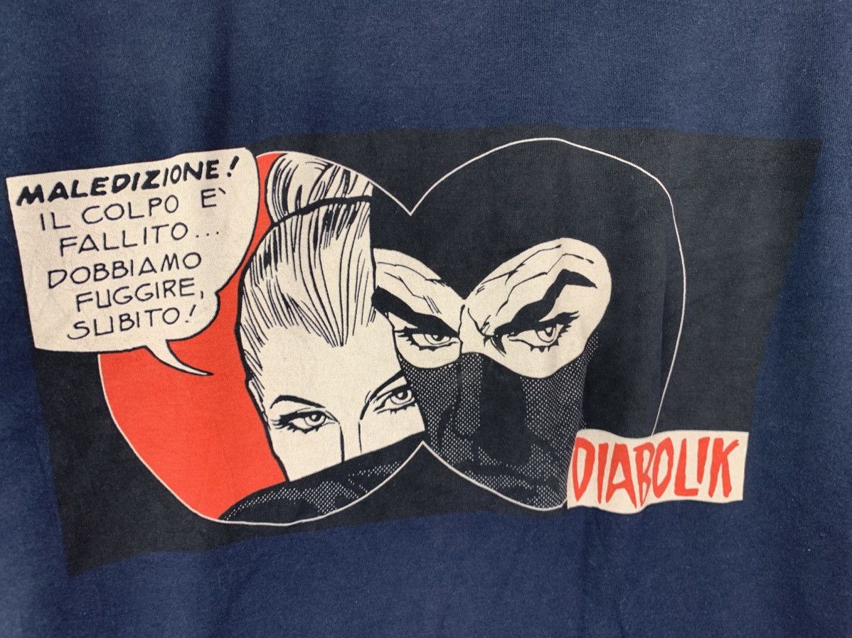 Dolce & Gabbana Dolce Gabbana D&G diabolik long sleeve T-shirt Blue Colour Size US M / EU 48-50 / 2 - 3 Thumbnail