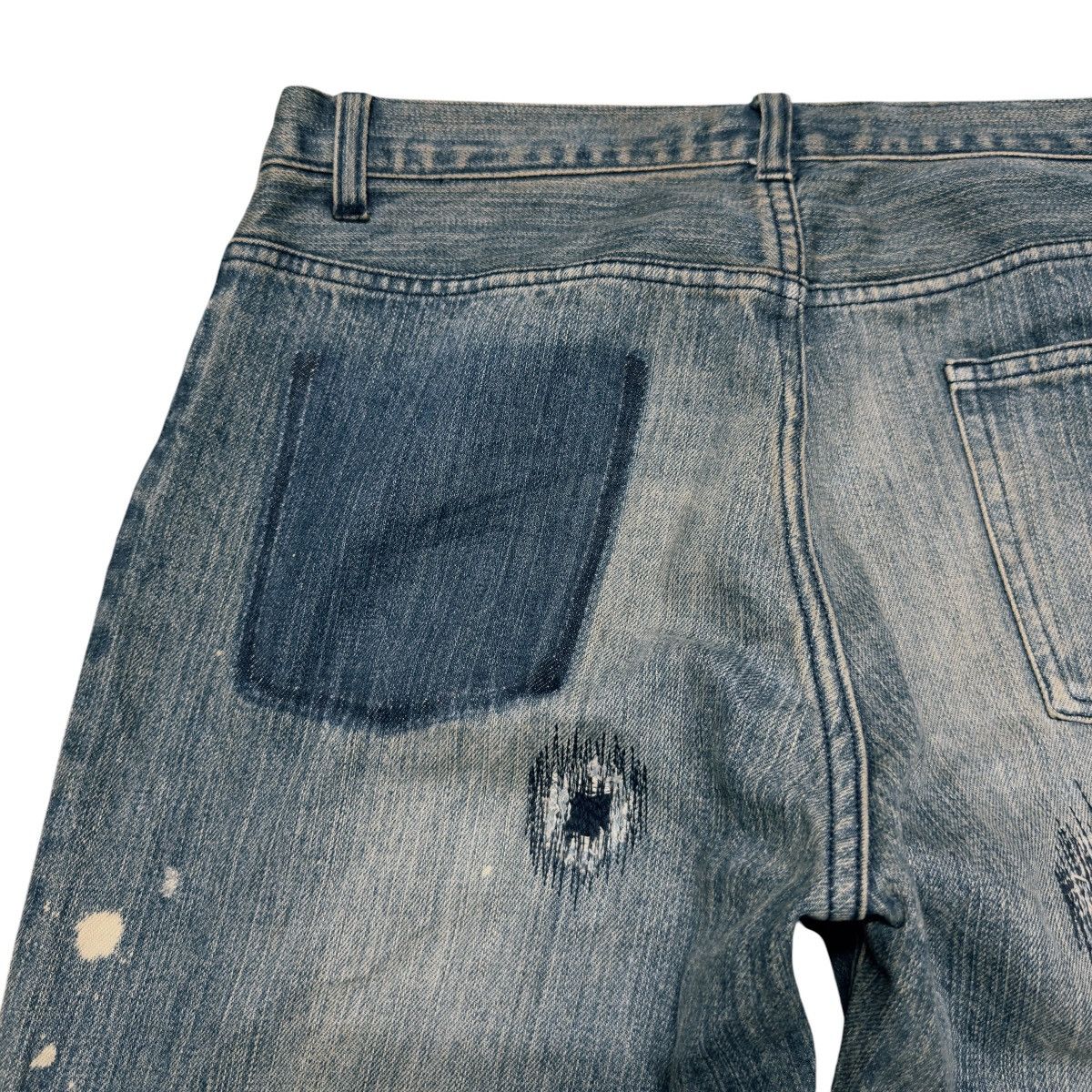 Japanese Brand Zerosail Denim Grunge Jeans Number Nine Size US 33 - 10 Thumbnail