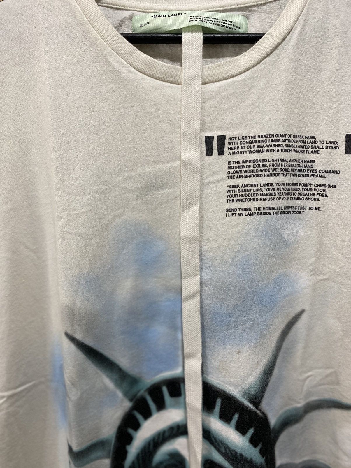 Off-White × Virgil Abloh Statue Of Liberty Size US XL / EU 56 / 4 - 5 Thumbnail