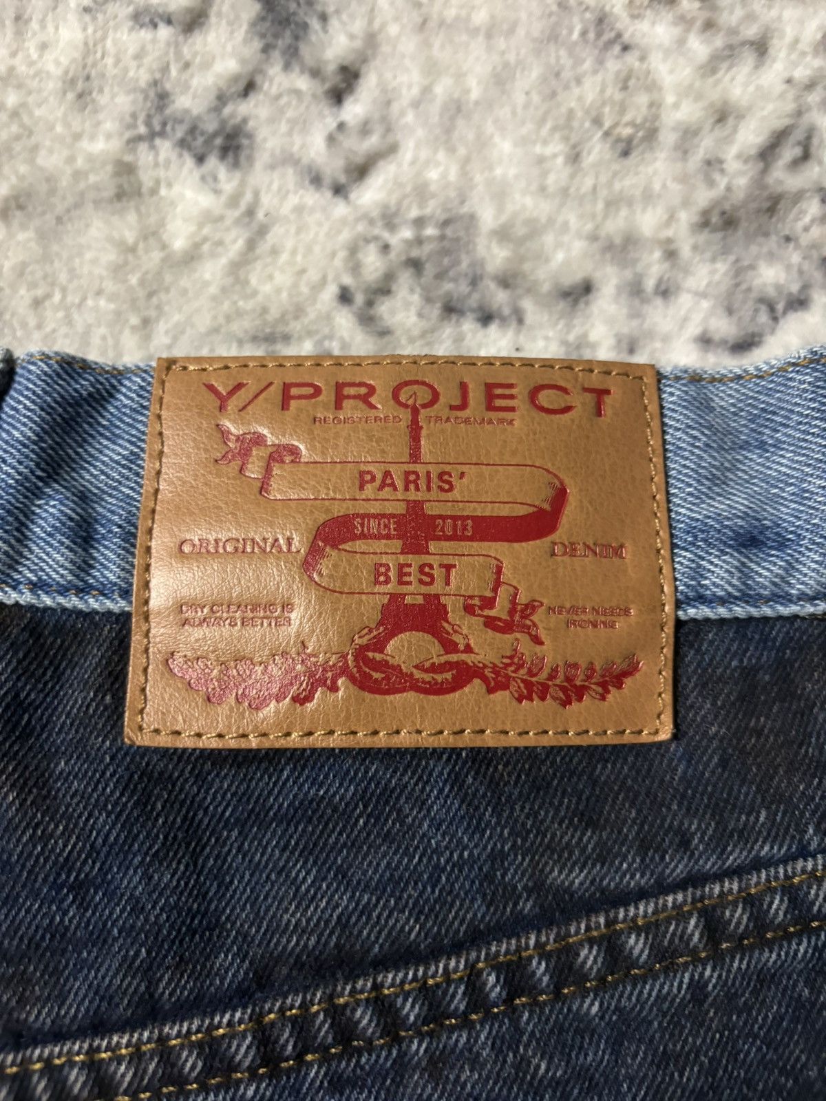 Y/Project Y Project Cut Out Denim Size US 29 - 7 Thumbnail