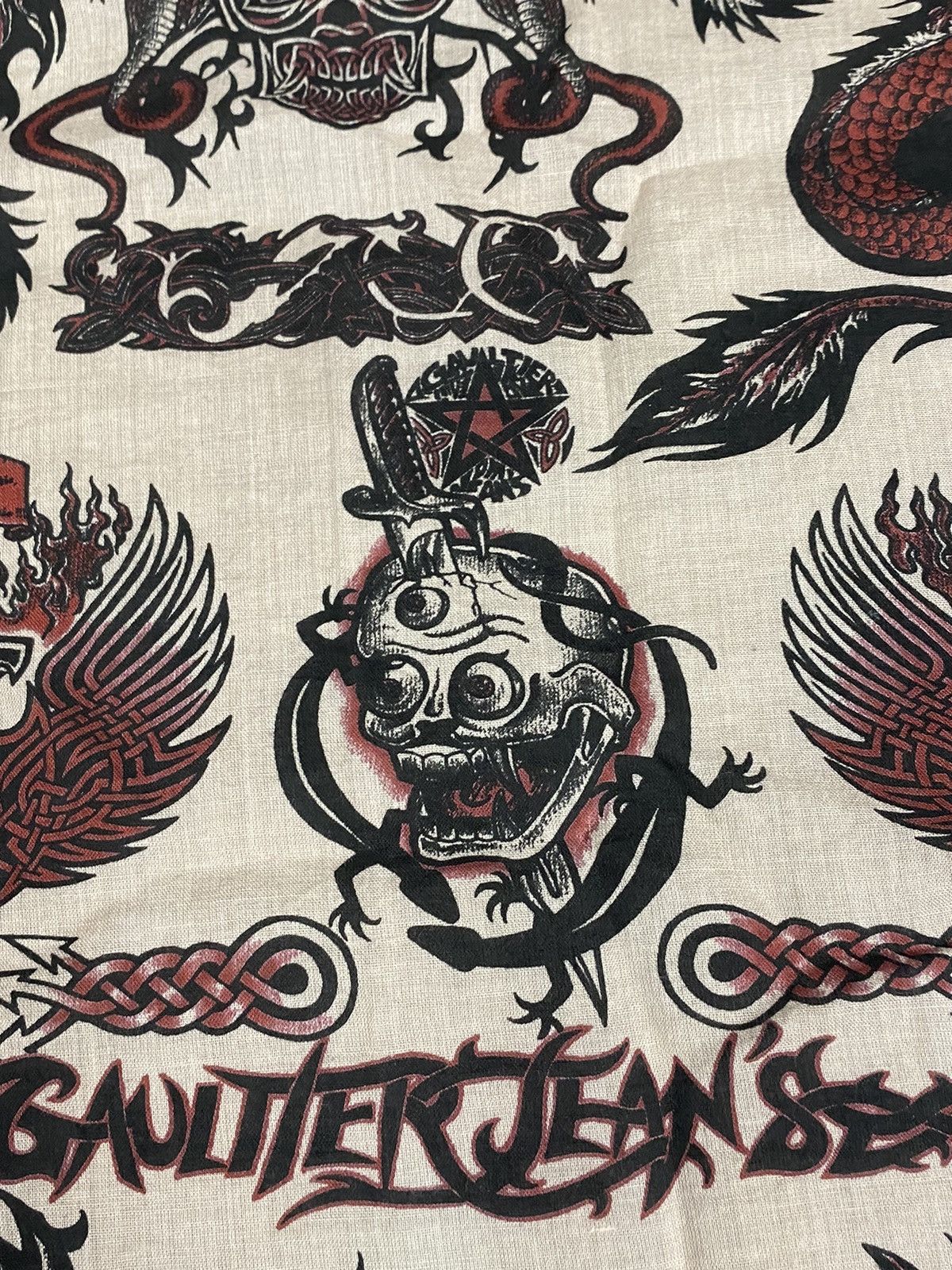 Jean Paul Gaultier Jean apul gaultier jpg tribal scarf Size ONE SIZE - 6 Thumbnail