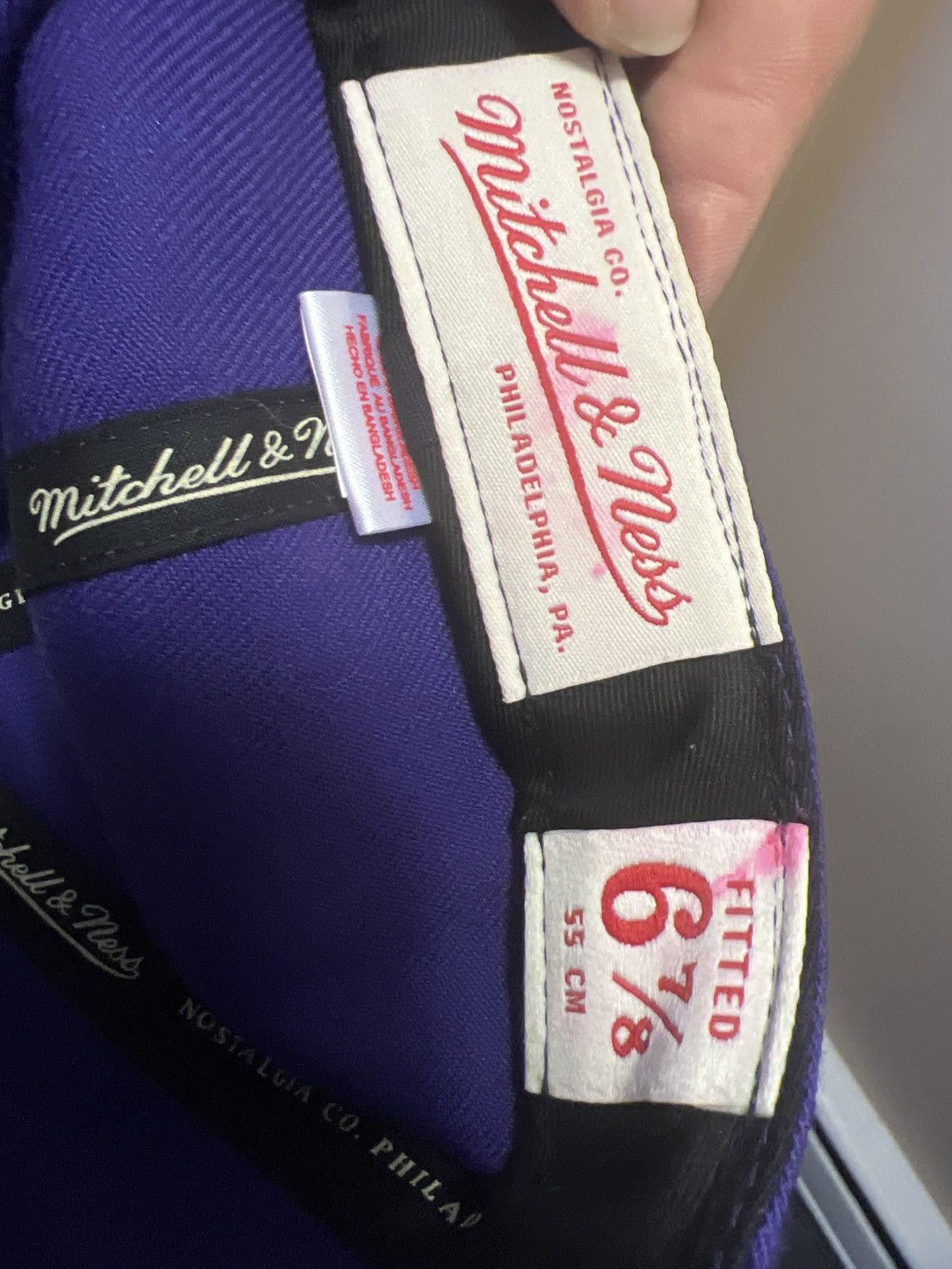 Mitchell & Ness Mitchell & Ness Lakers Snap. Back Size ONE SIZE - 4 Thumbnail